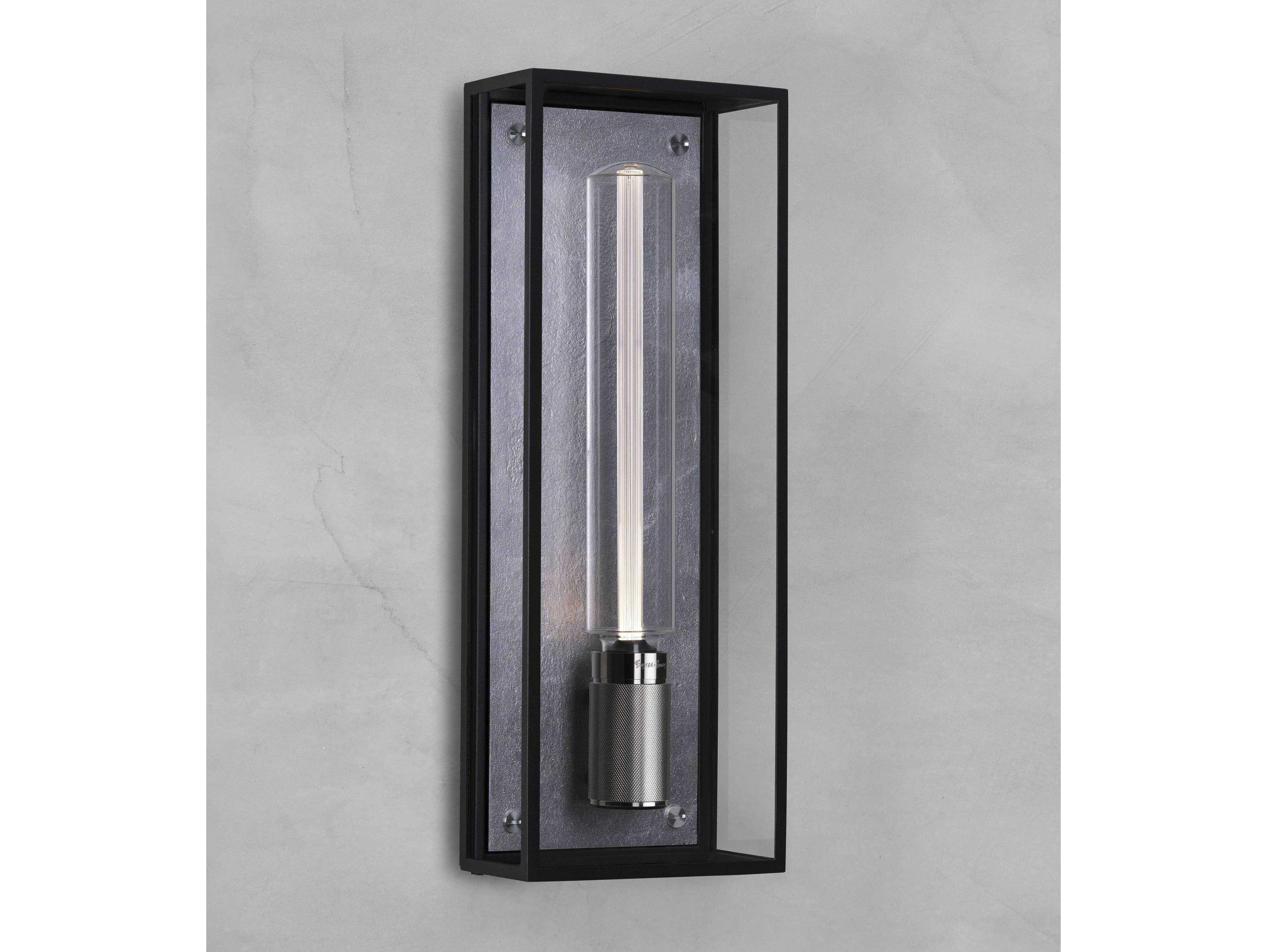 Buster + Punch Caged 1-Light Outdoor Wall Light
