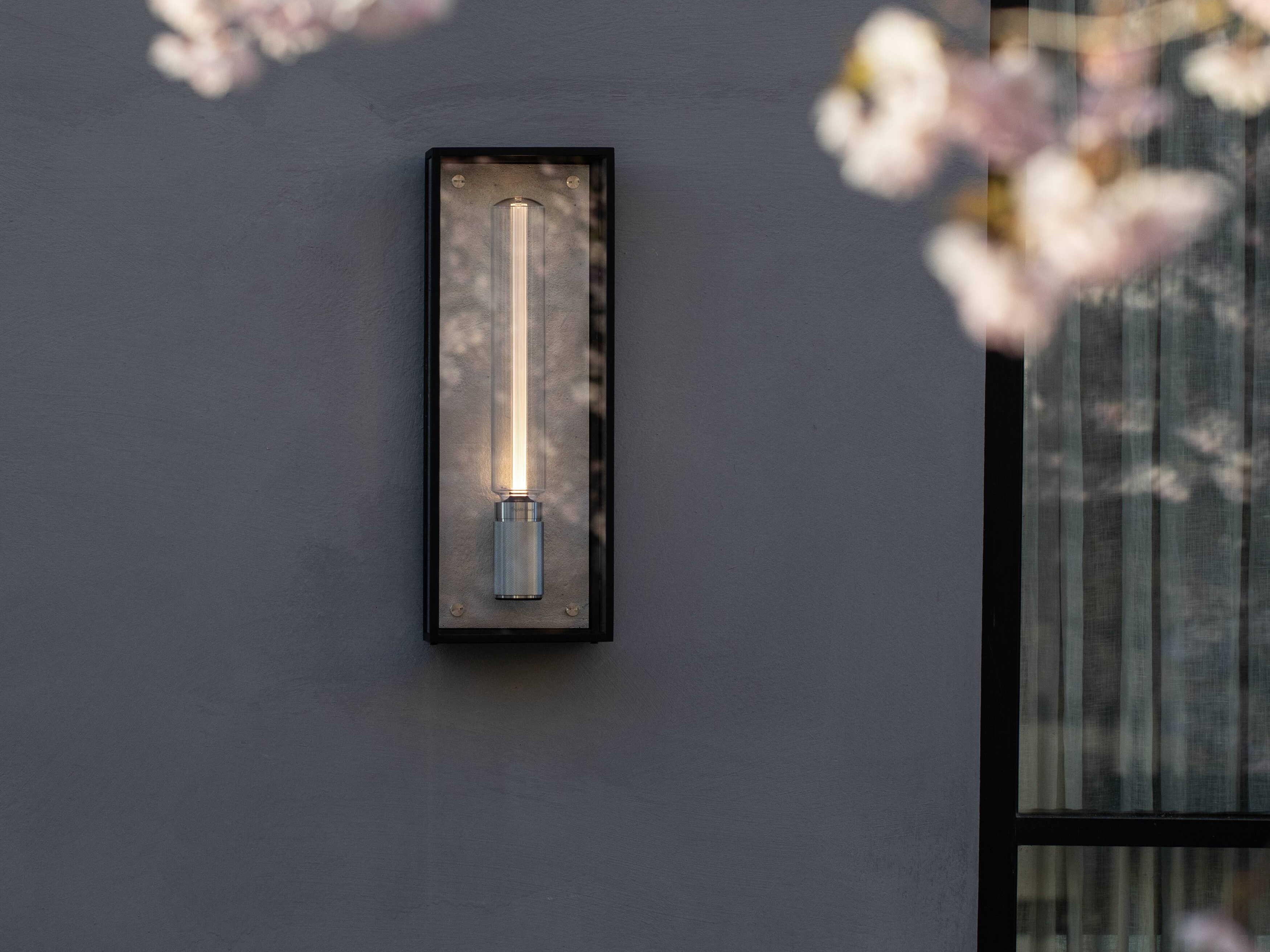 Buster + Punch Caged 1-Light Outdoor Wall Light