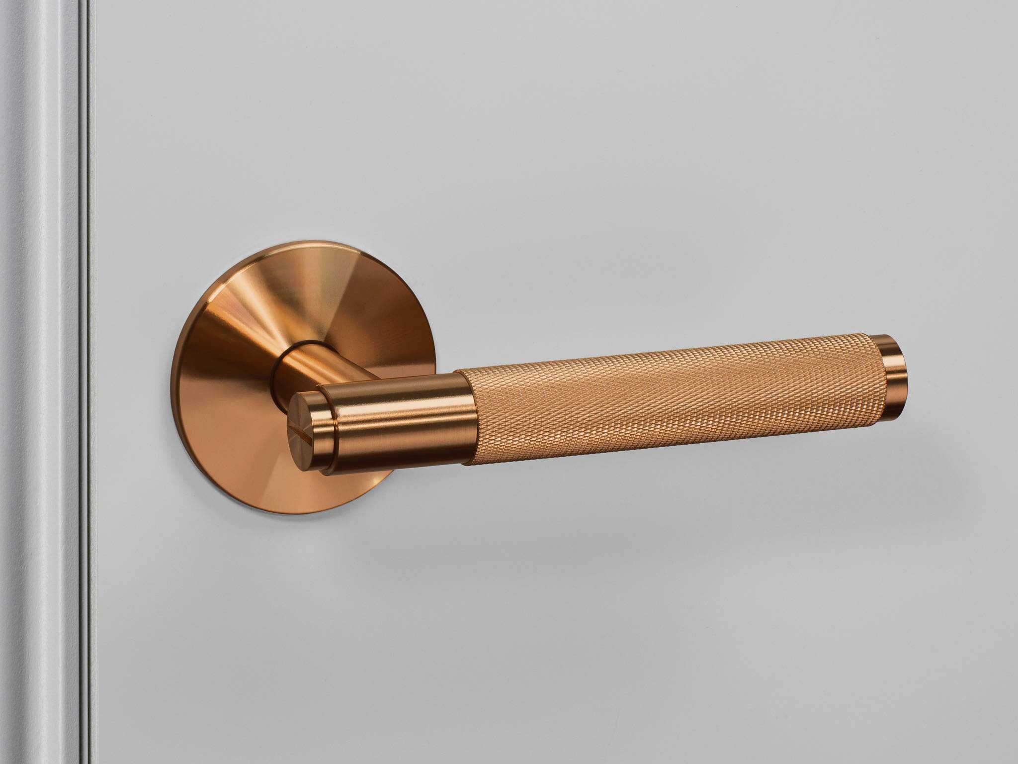 Buster + Punch Warm Sunset Cross Passage Door Handle Set