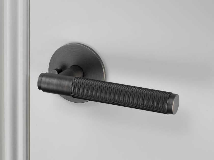 Buster + Punch Smoked Bronze Cross Privacy Door Handle