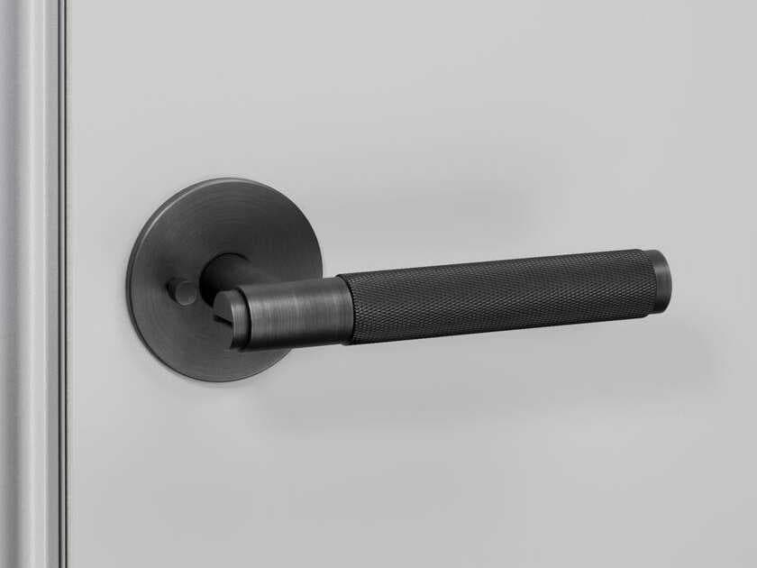 Buster + Punch Smoked Bronze Cross Privacy Door Handle