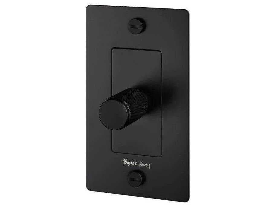 Buster + Punch Black Dimmer Switch