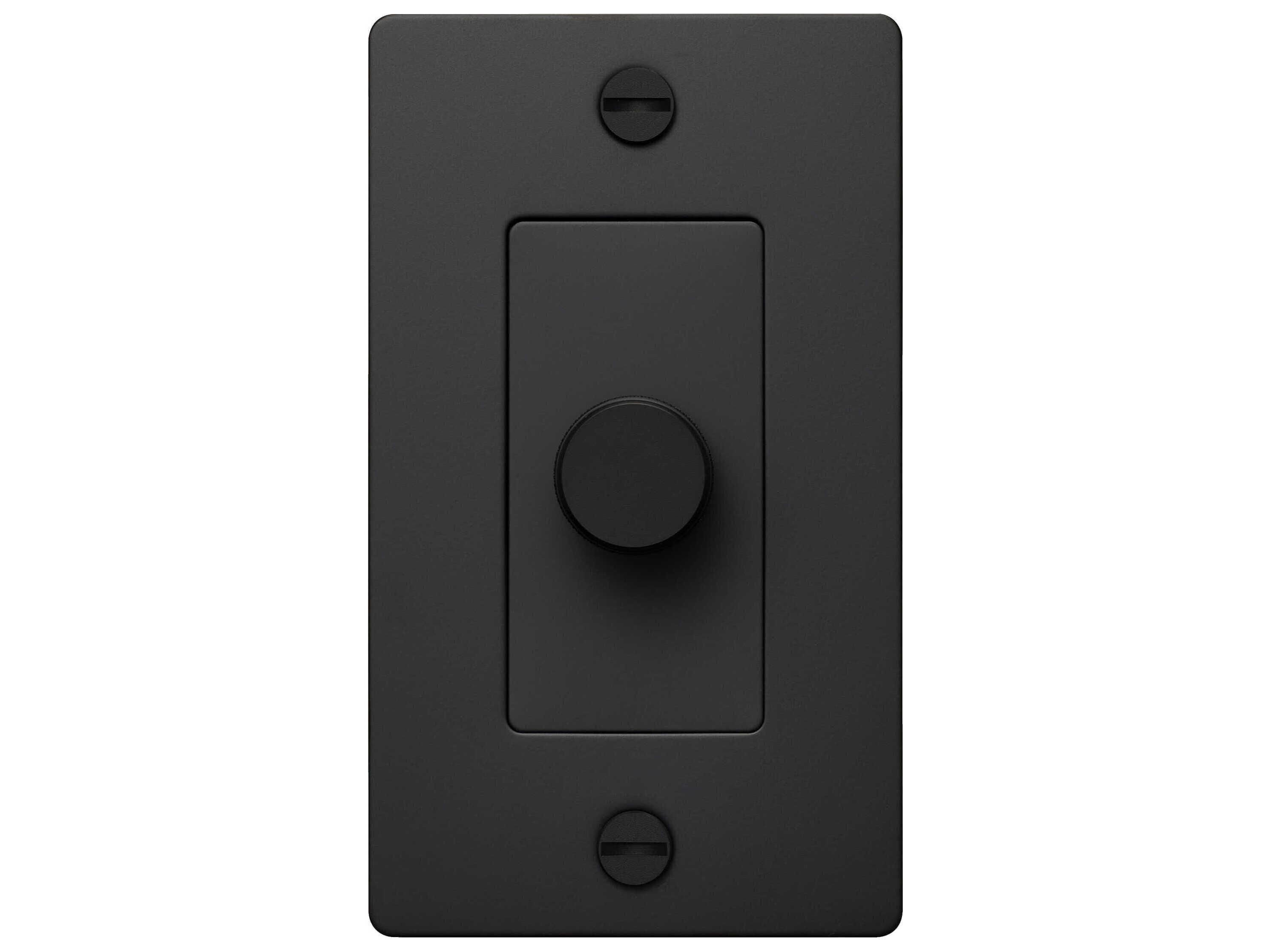 Buster + Punch Black Dimmer Switch