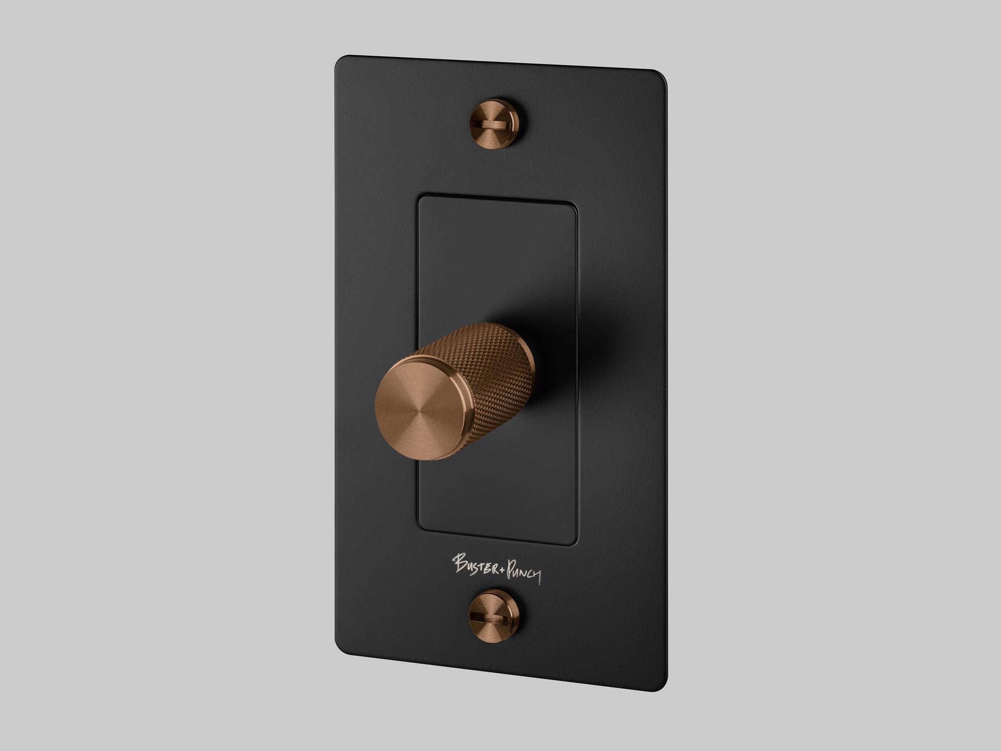 Buster + Punch 1G Black Warm Sunset Cross Dimmer