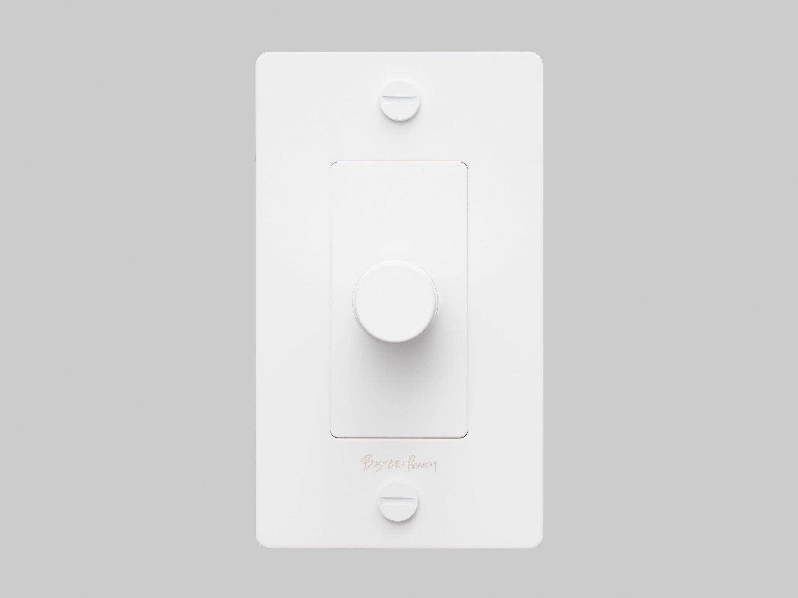 Buster + Punch White Dimmer Switch
