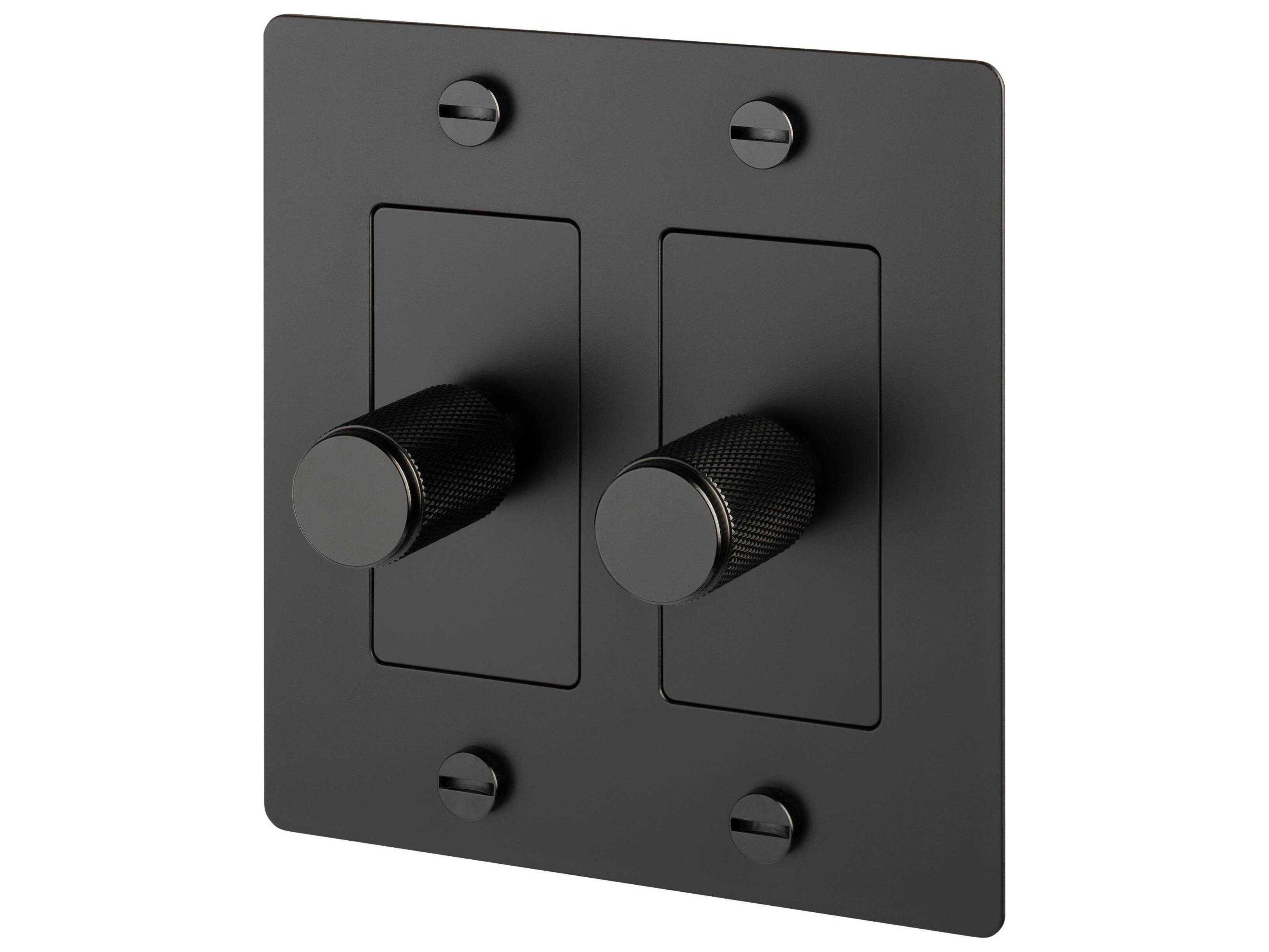 Buster + Punch 2G Black Cross Dimmer