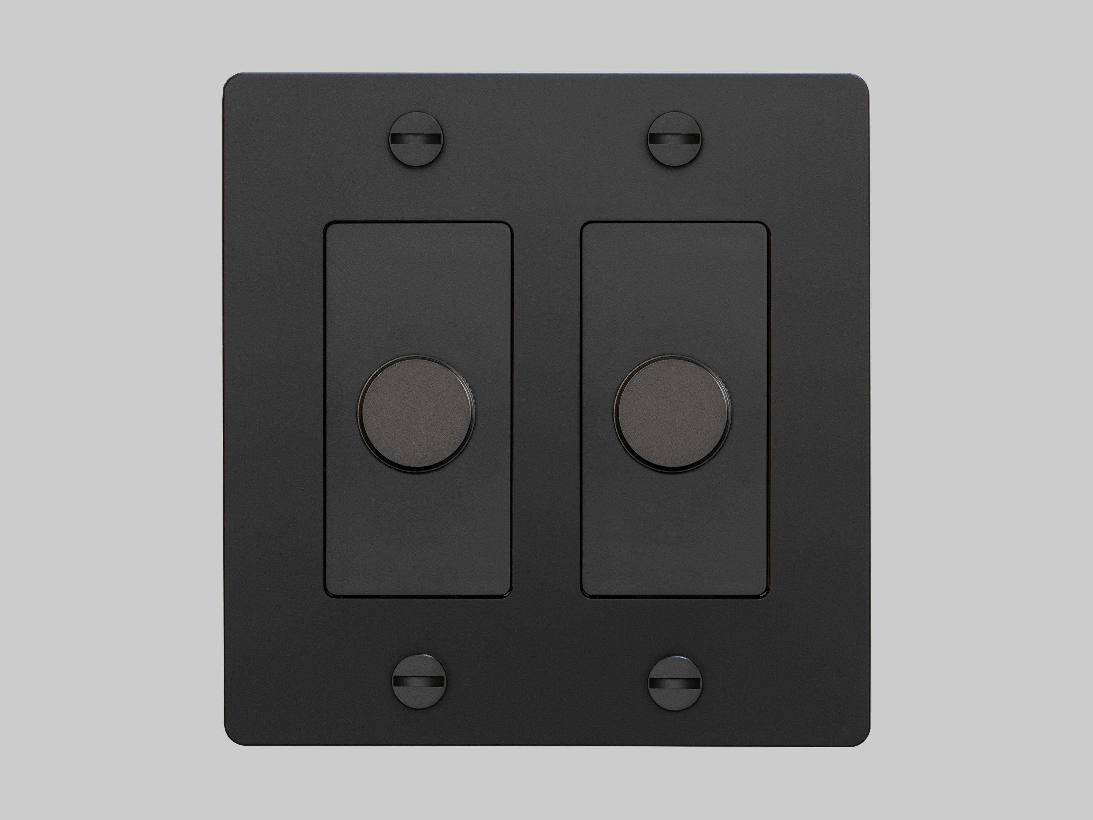 Buster + Punch 2G Black Cross Dimmer