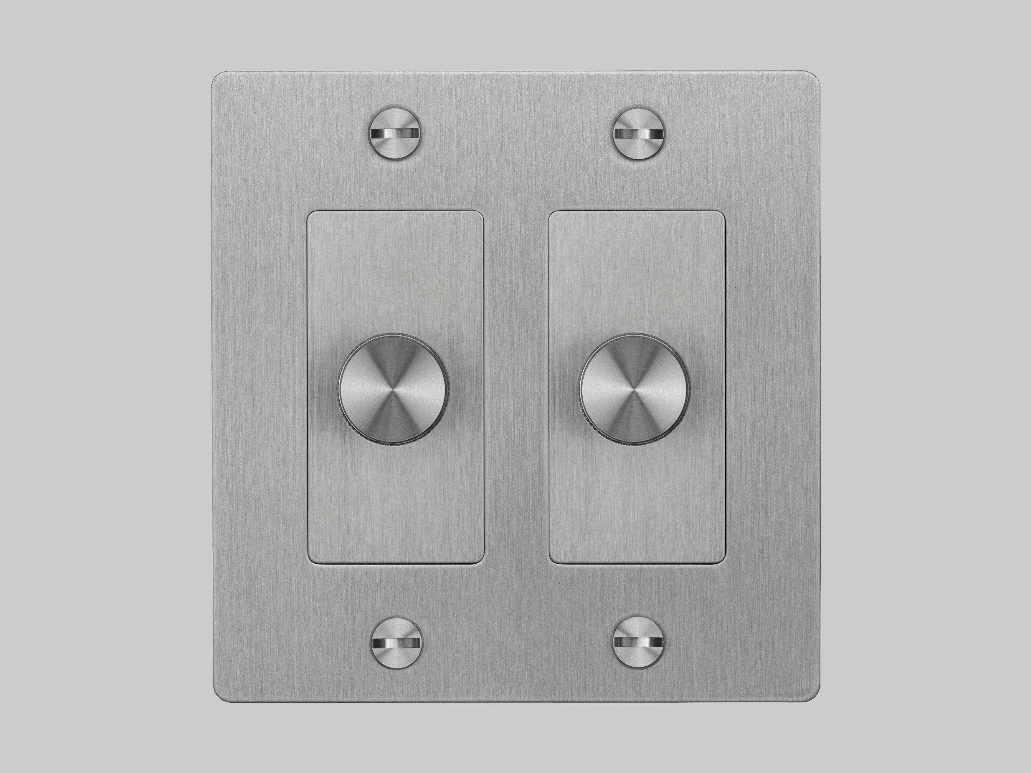 Buster + Punch 2G Steel Cross Dimmer