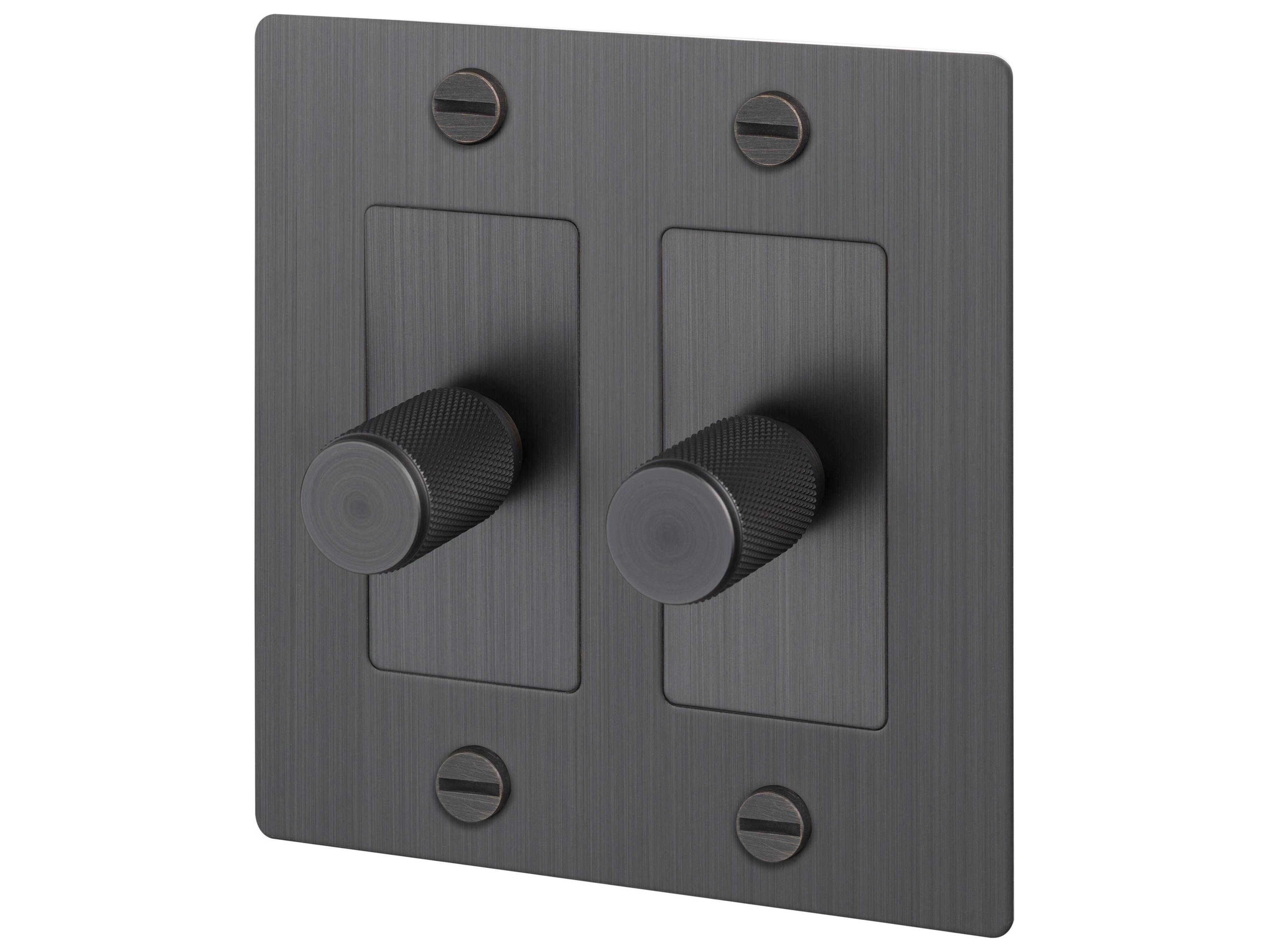 Buster + Punch 2G Smoked Bronze Cross Dimmer