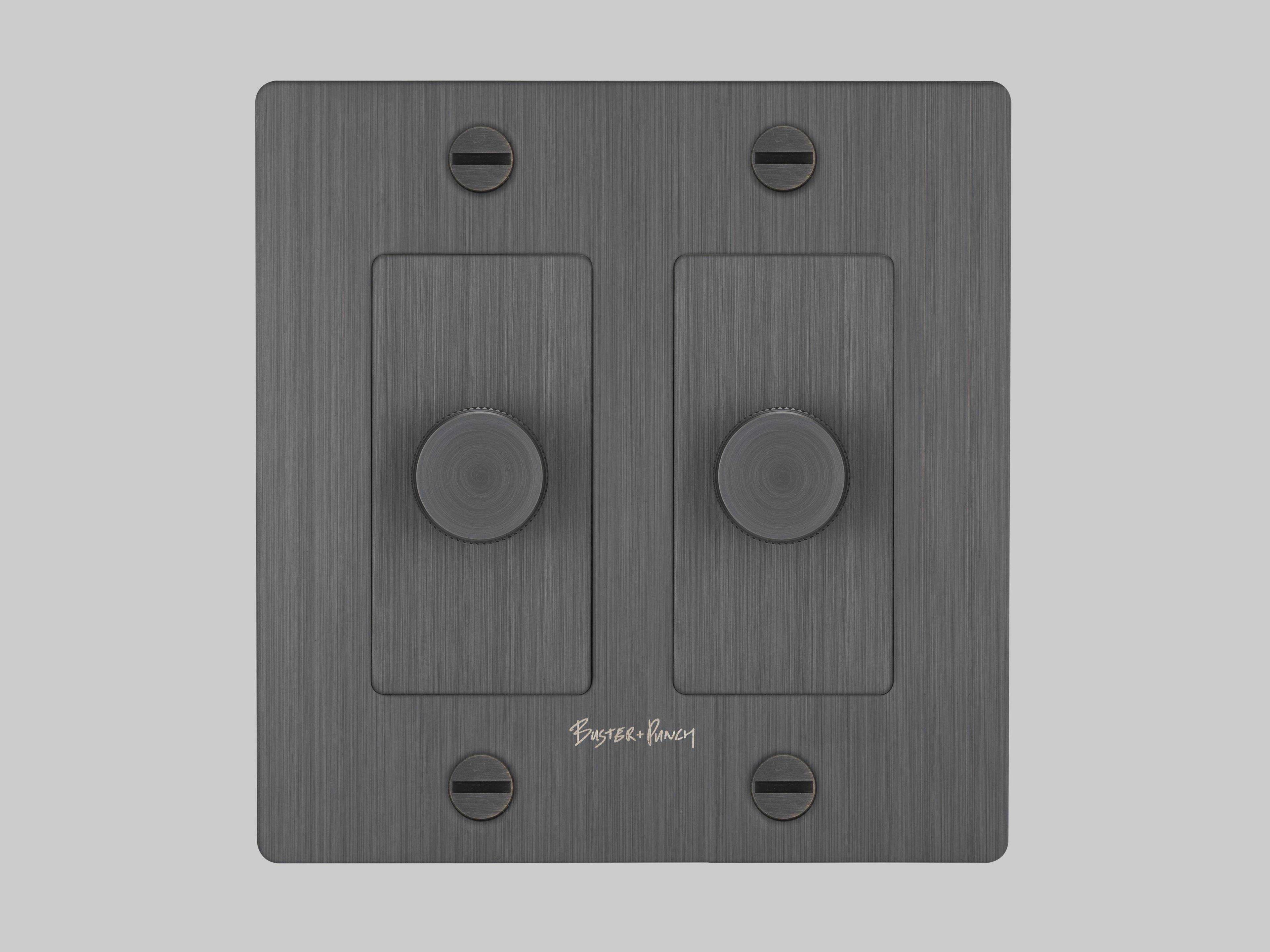 Buster + Punch 2G Smoked Bronze Cross Dimmer