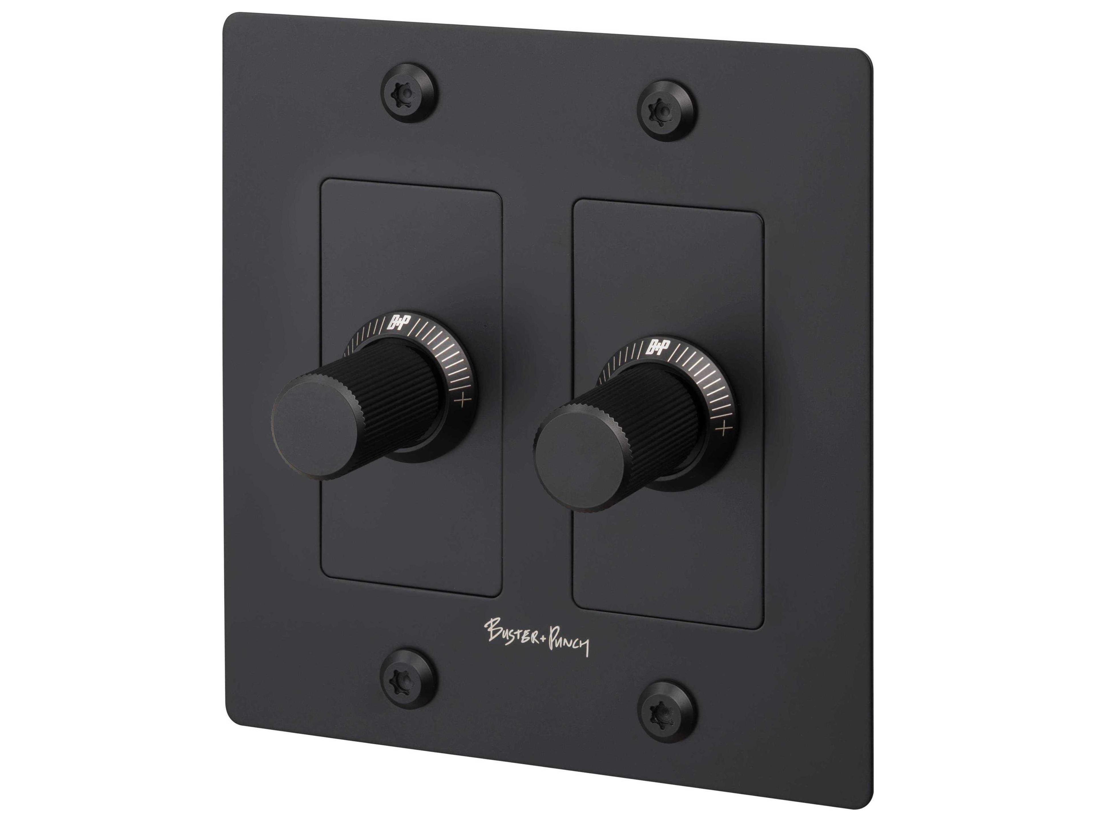 Buster + Punch 2G Black Linear Dimmer