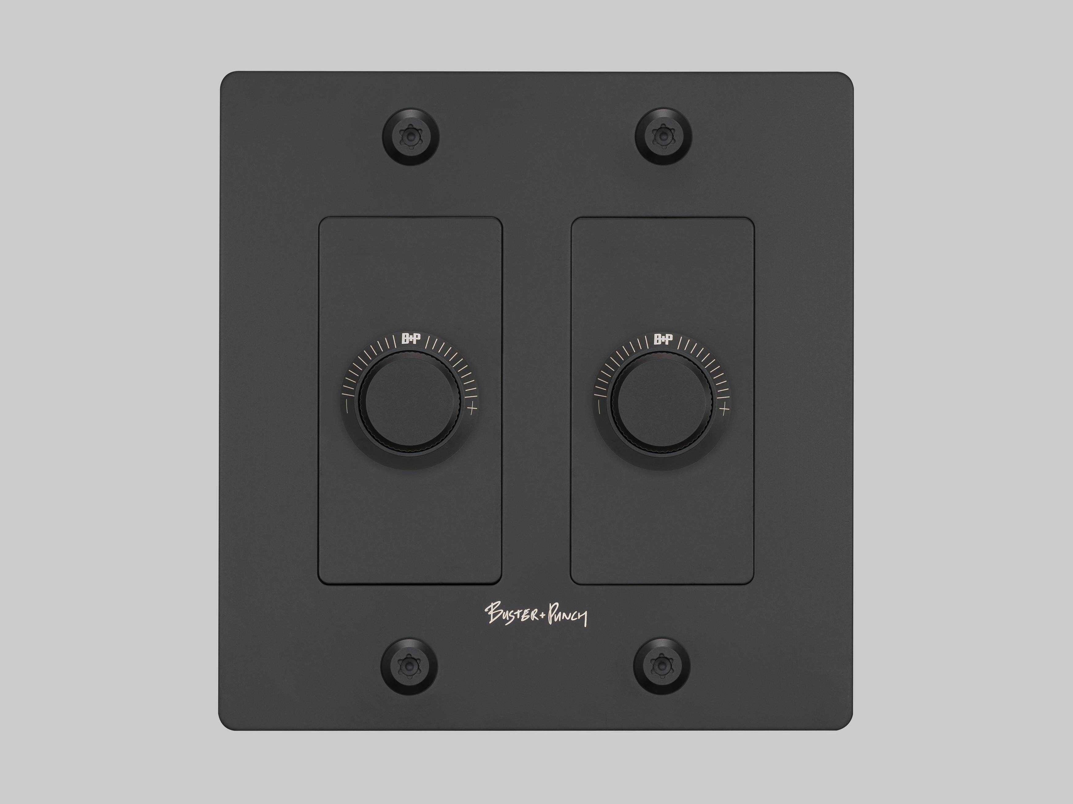 Buster + Punch 2G Black Linear Dimmer