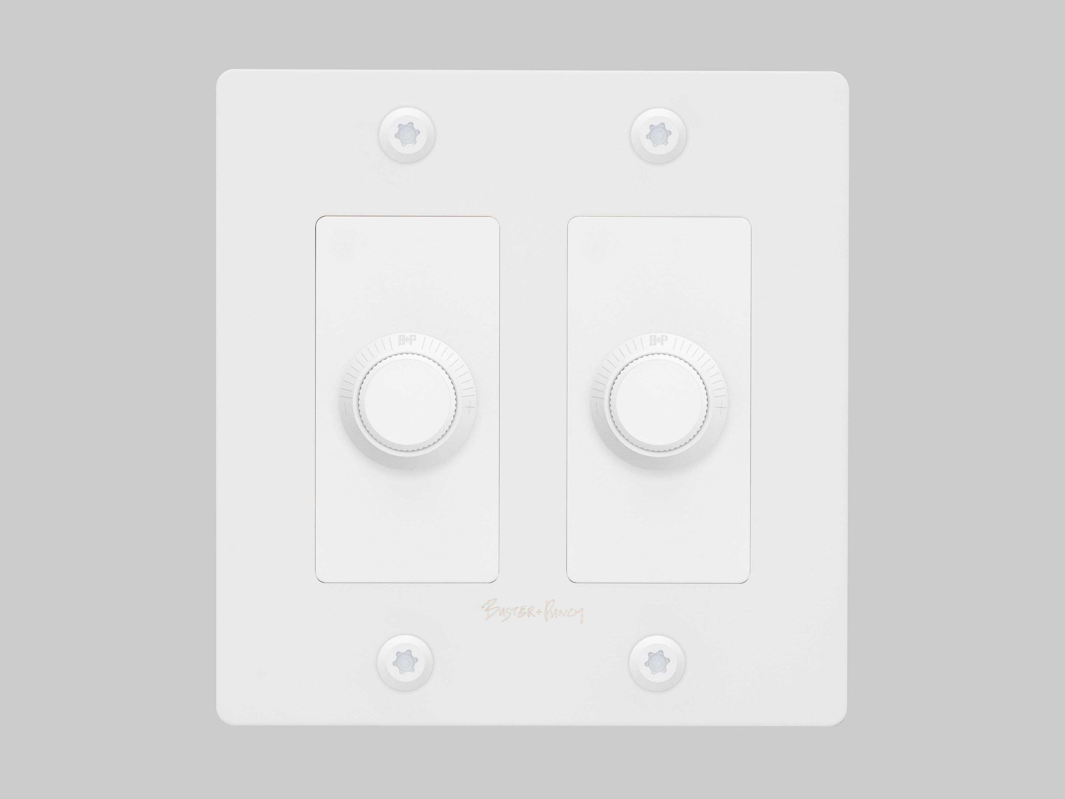 Buster + Punch 2G White Linear Dimmer