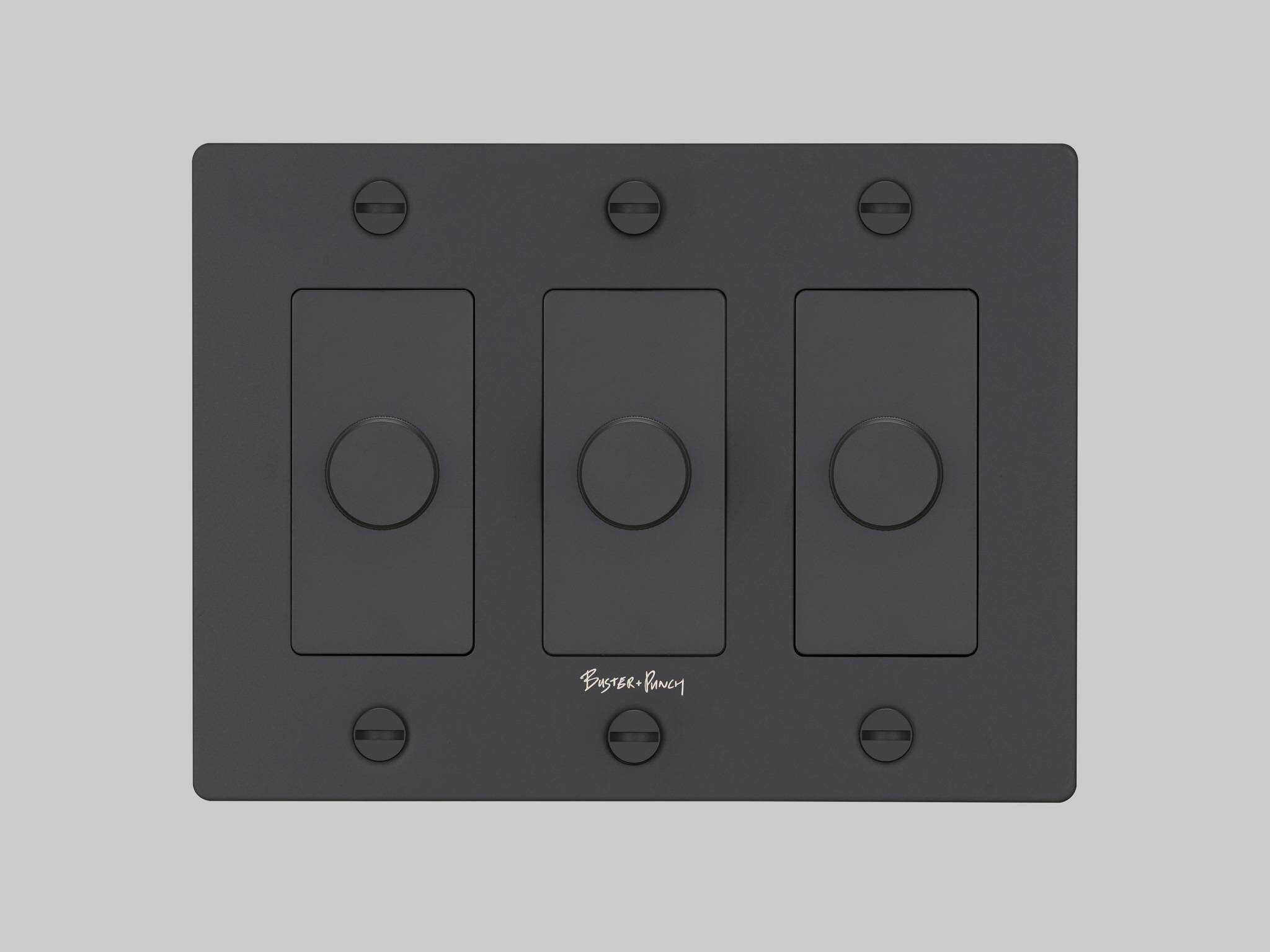 Buster + Punch 3G Black Cross Dimmer