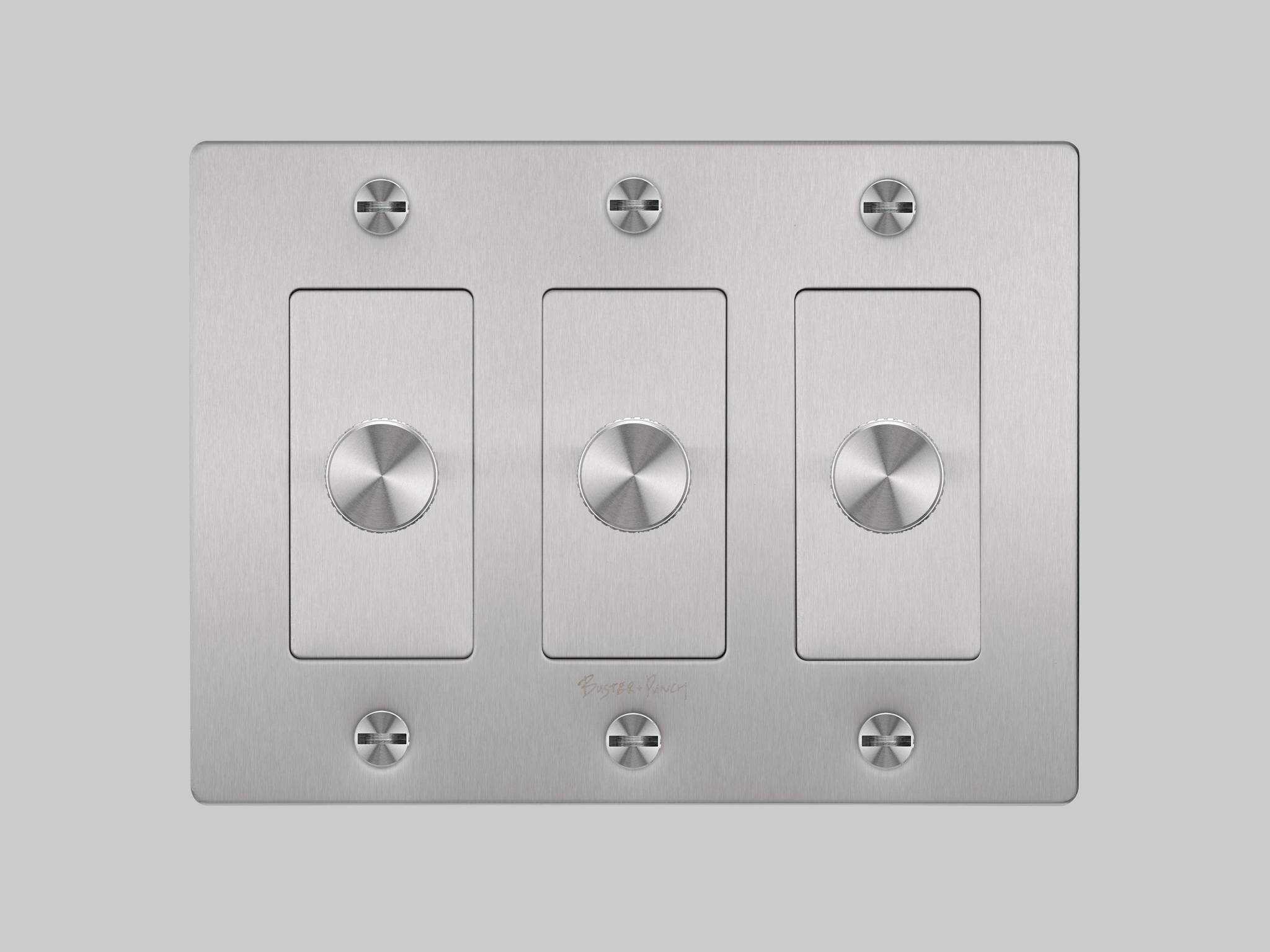 Buster + Punch 3G Steel Cross Dimmer