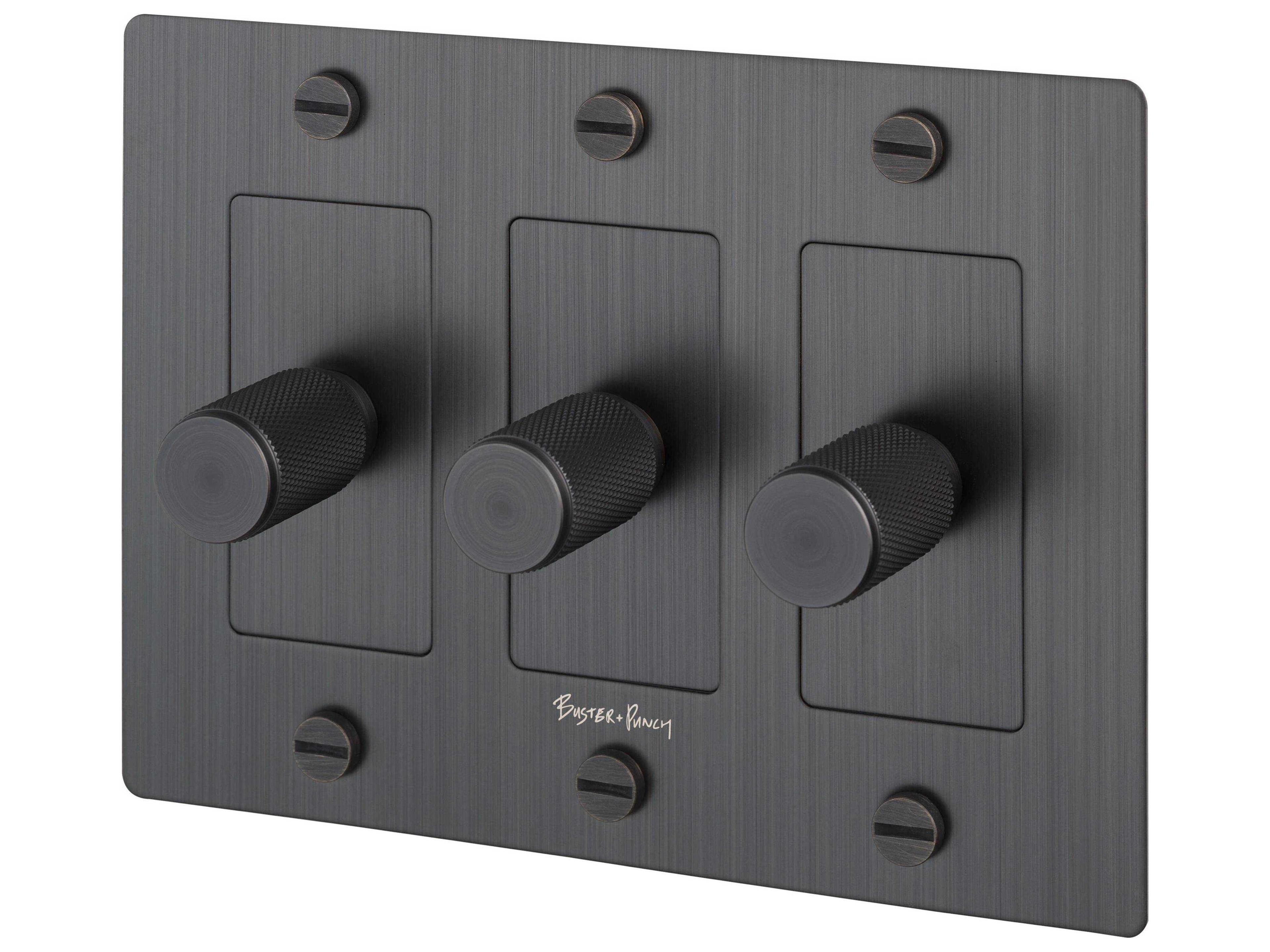 Buster + Punch 3G Smoked Bronze Cross Dimmer