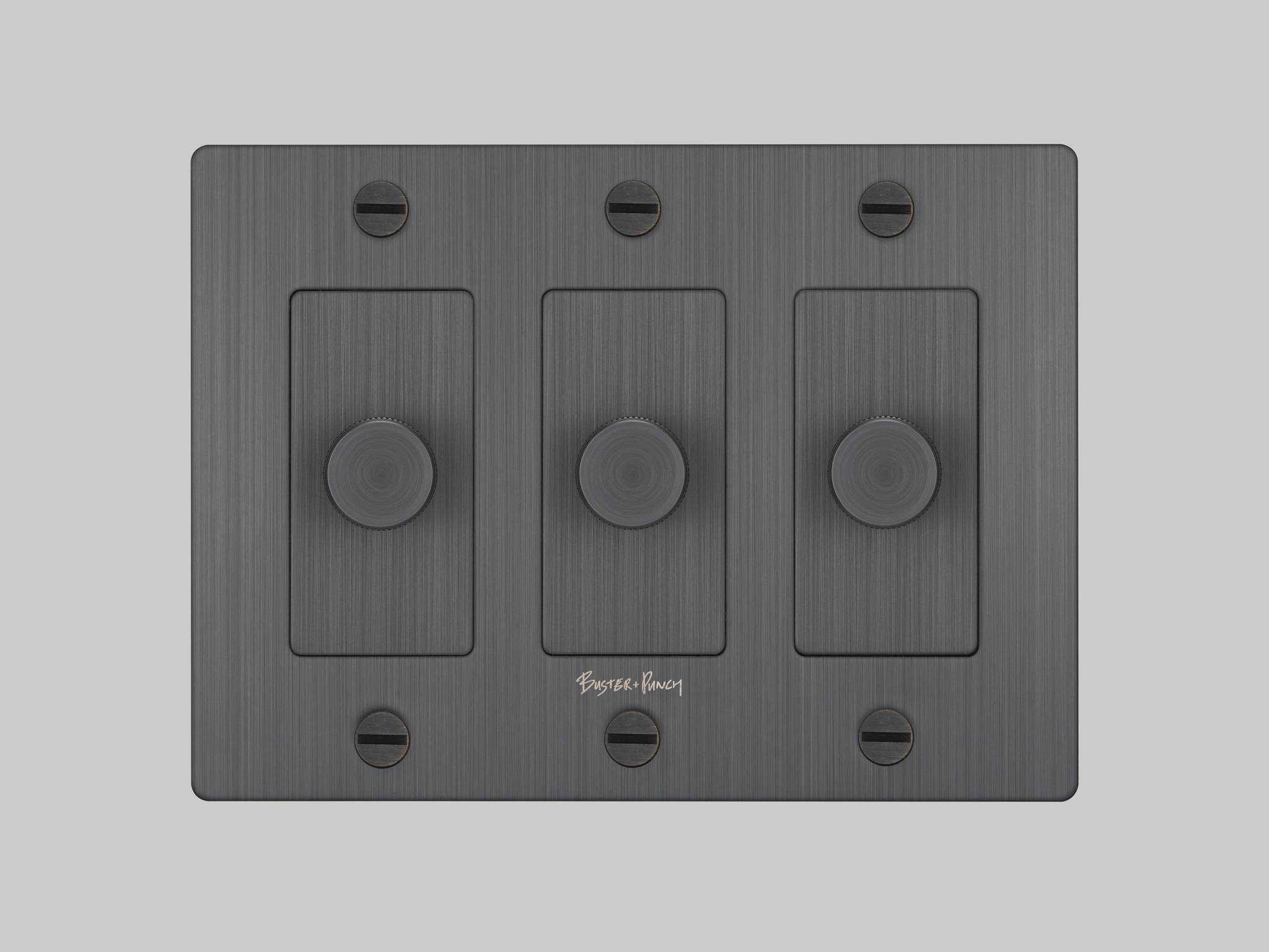 Buster + Punch 3G Smoked Bronze Cross Dimmer