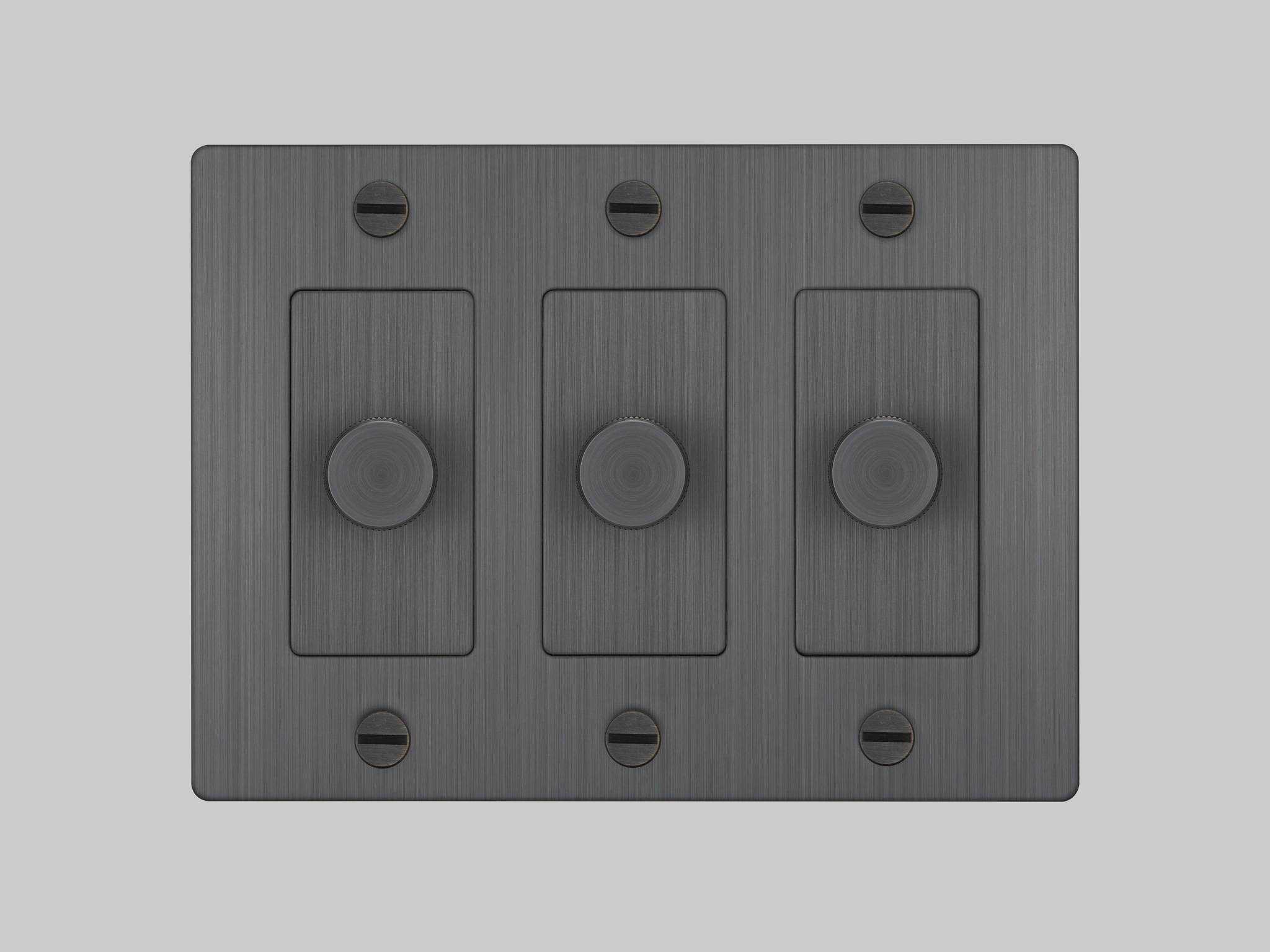 Buster + Punch 3G Smoked Bronze Cross Dimmer