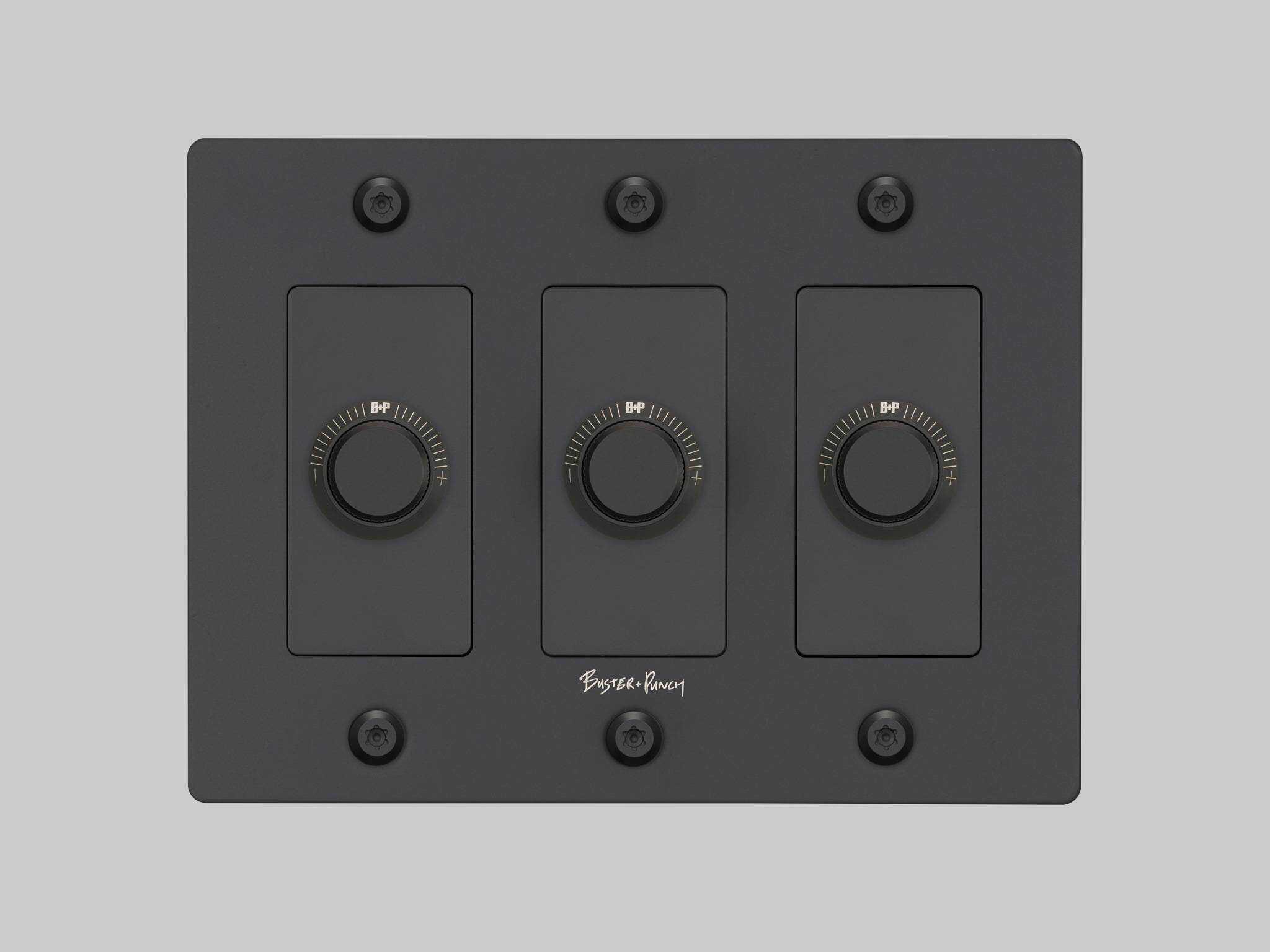 Buster + Punch 3G Black Linear Dimmer