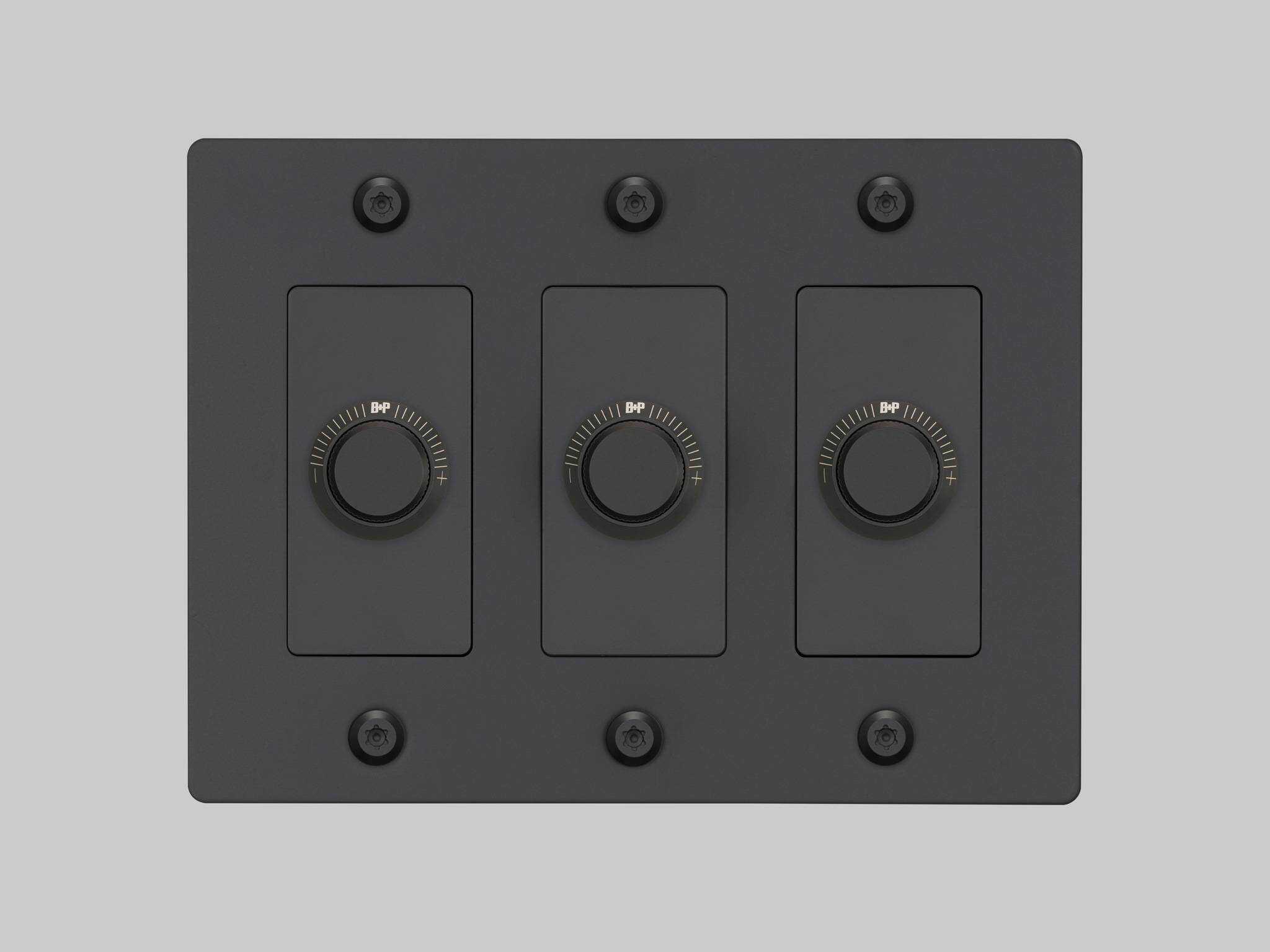 Buster + Punch 3G Black Linear Dimmer