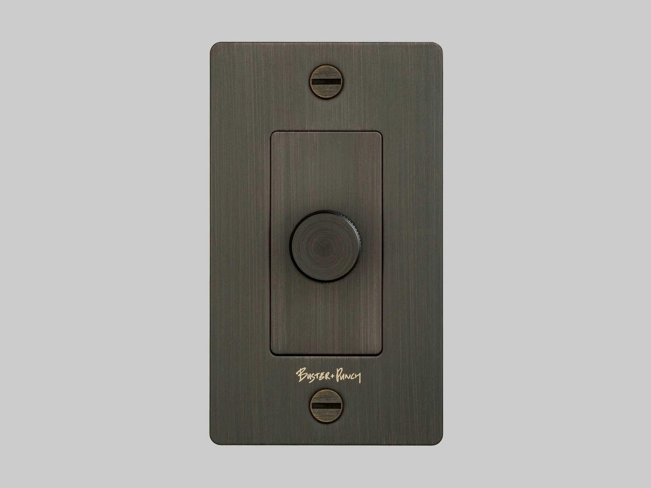 Buster + Punch Smoked Bronze Dimmer Switch