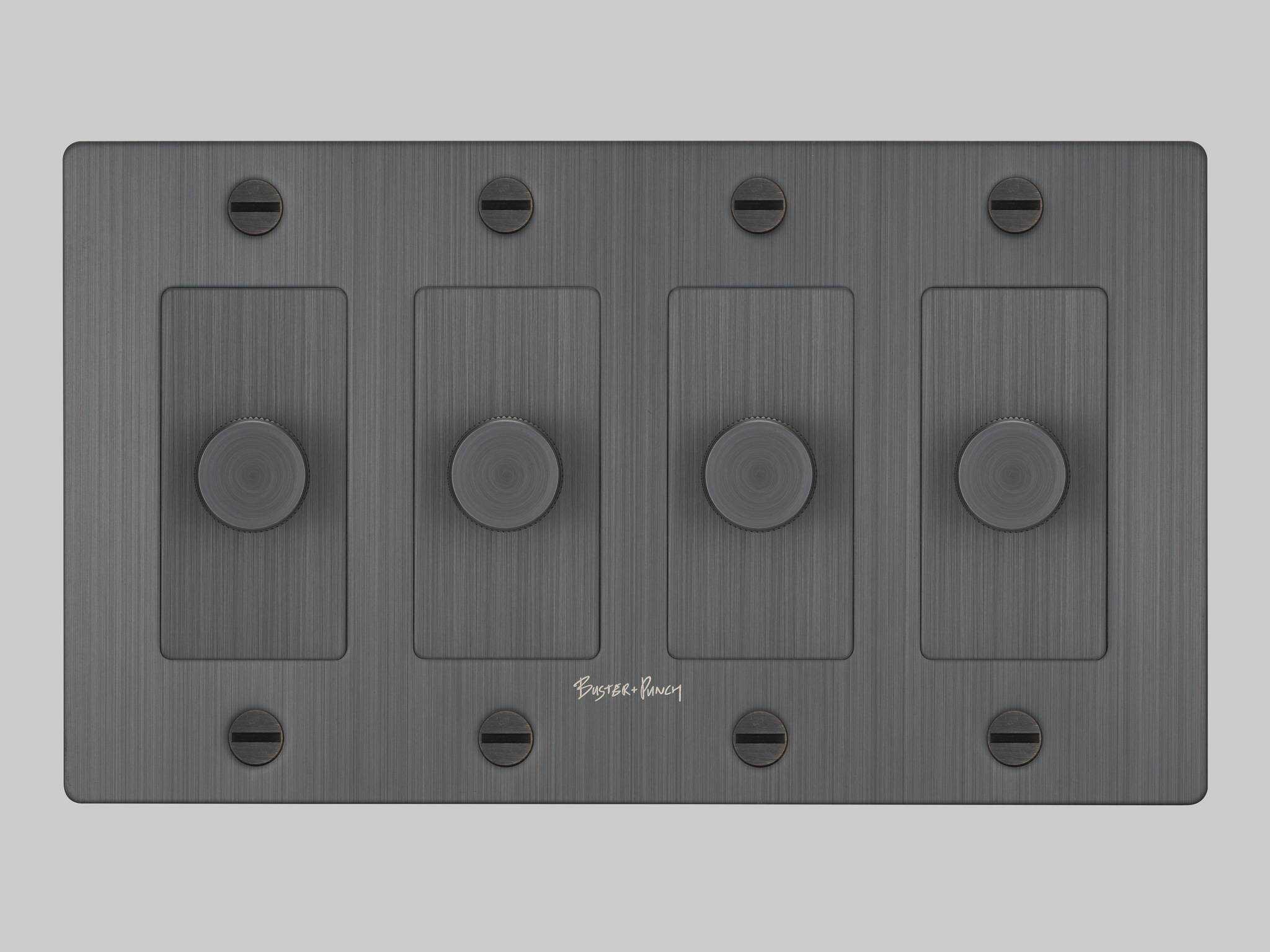 Buster + Punch 4G Smoked Bronze Cross Dimmer