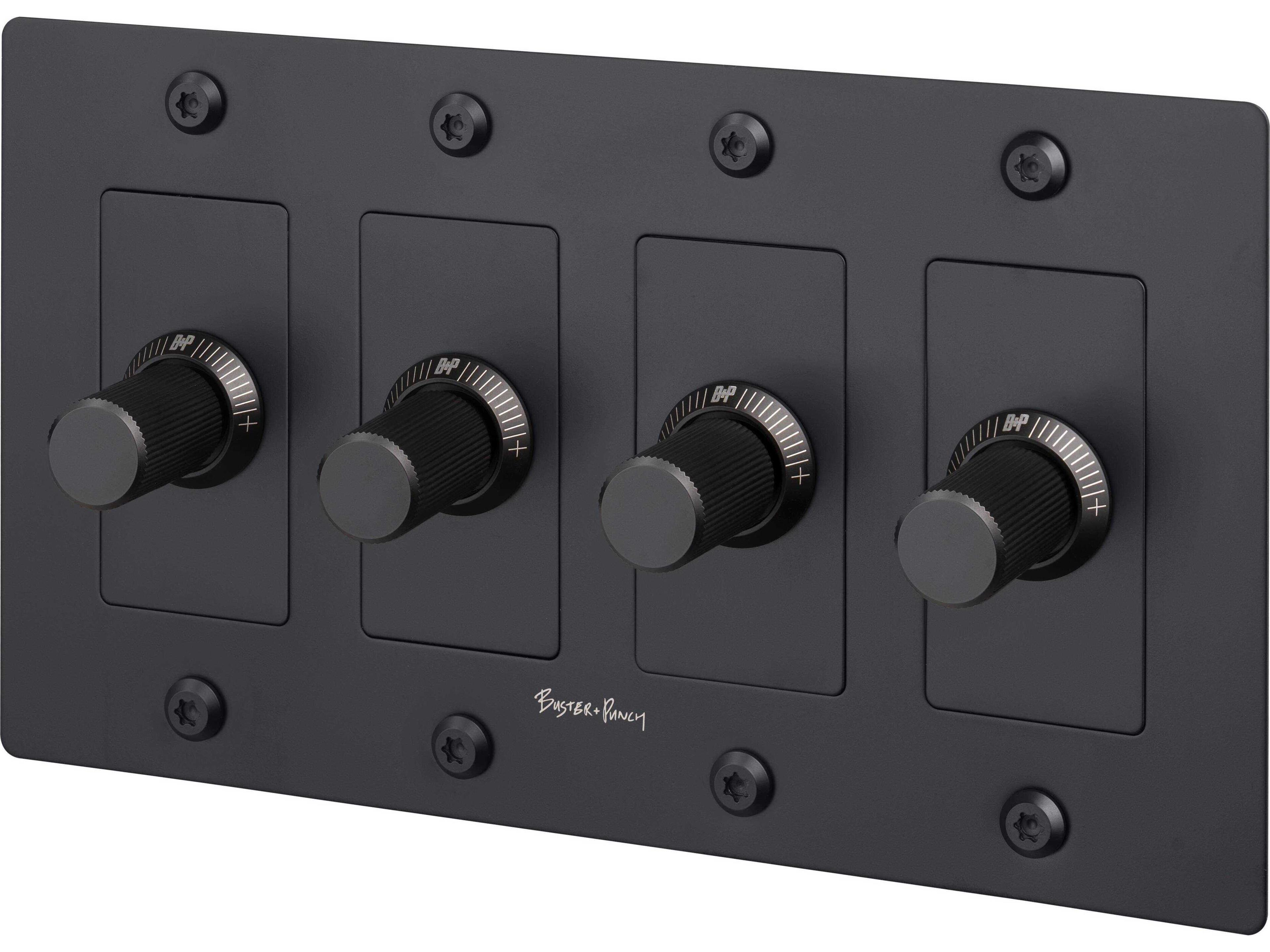 Buster + Punch 4G Black Linear Dimmer