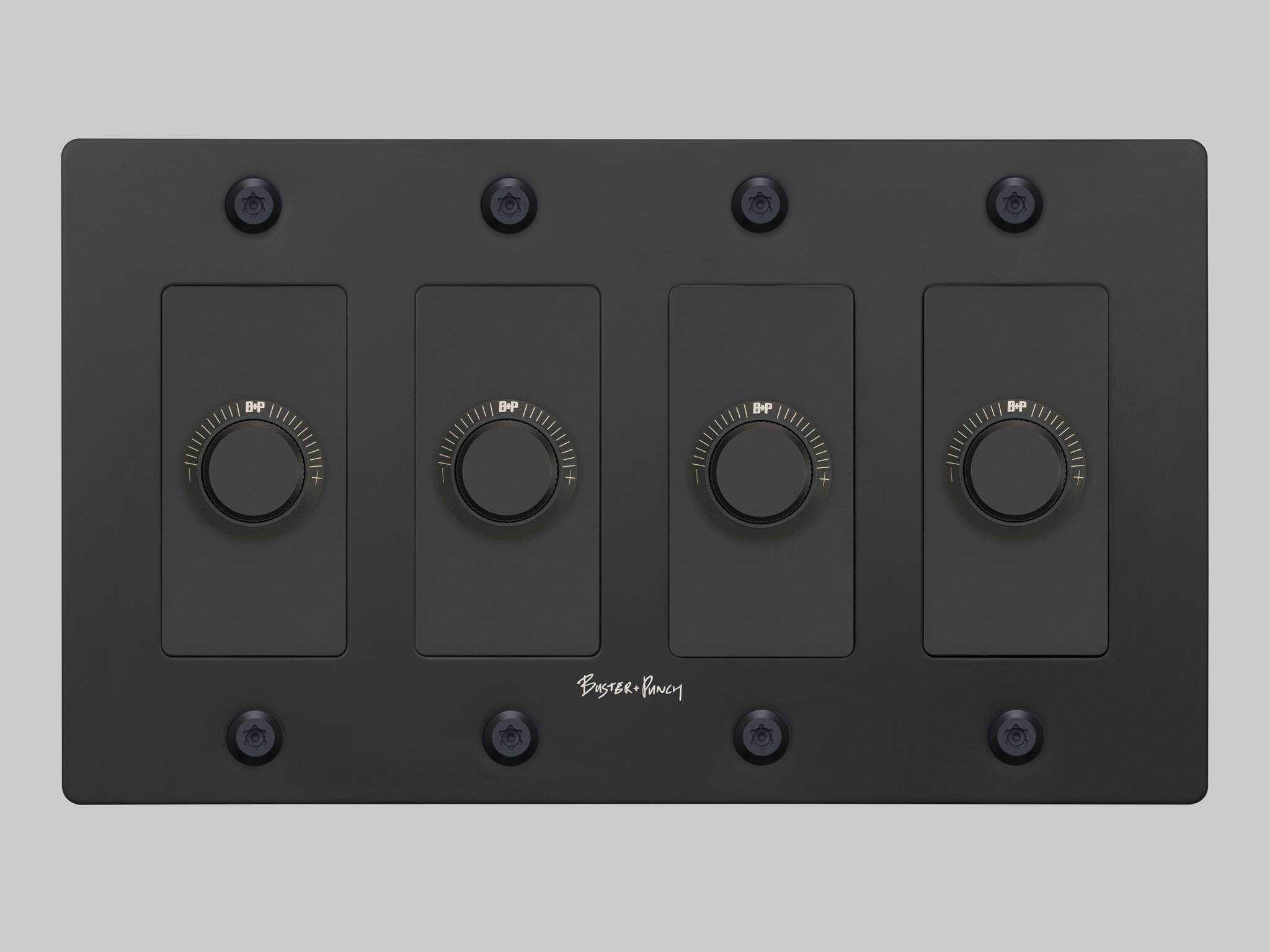 Buster + Punch 4G Black Linear Dimmer