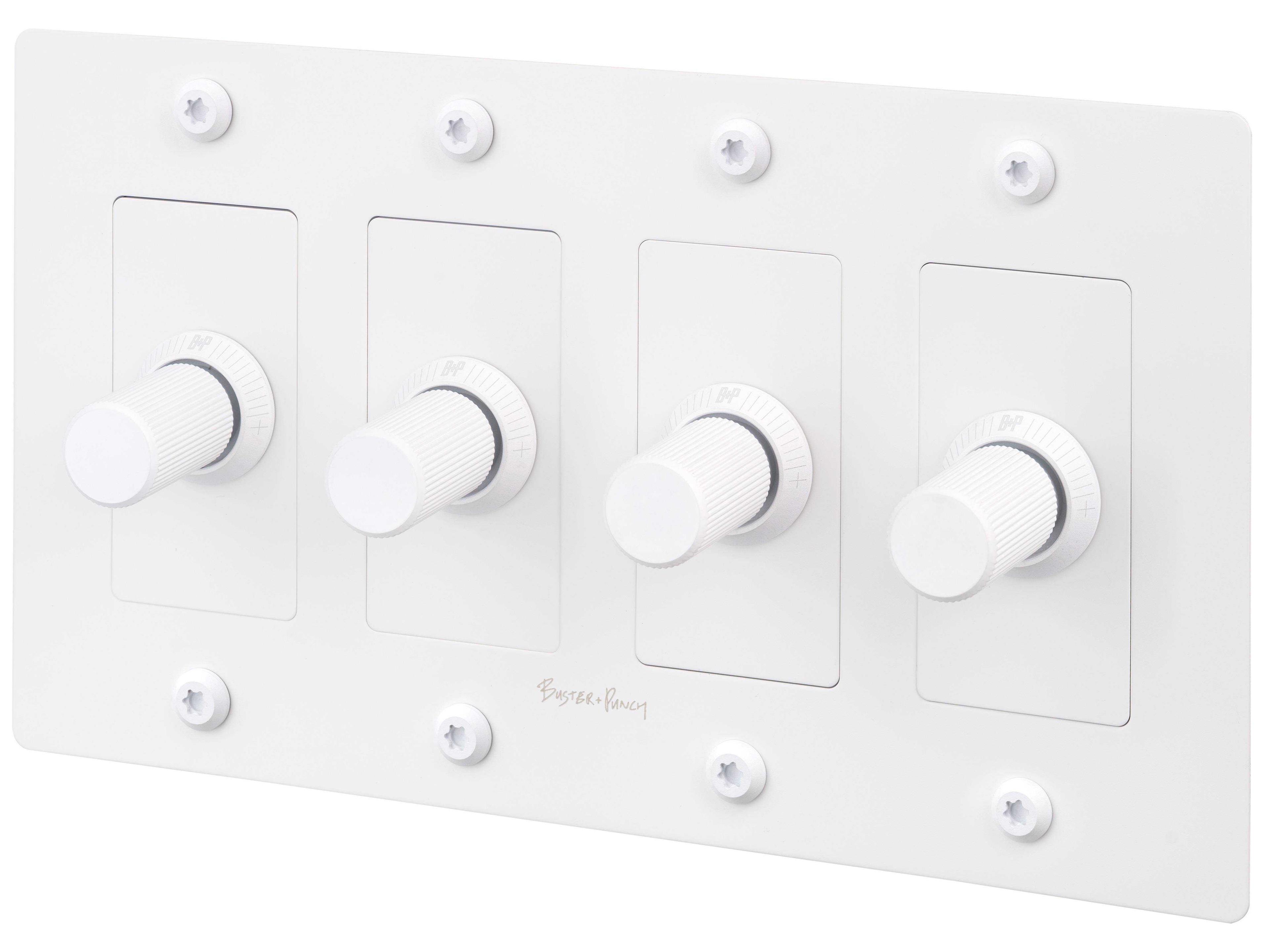Buster + Punch 4G White Linear Dimmer
