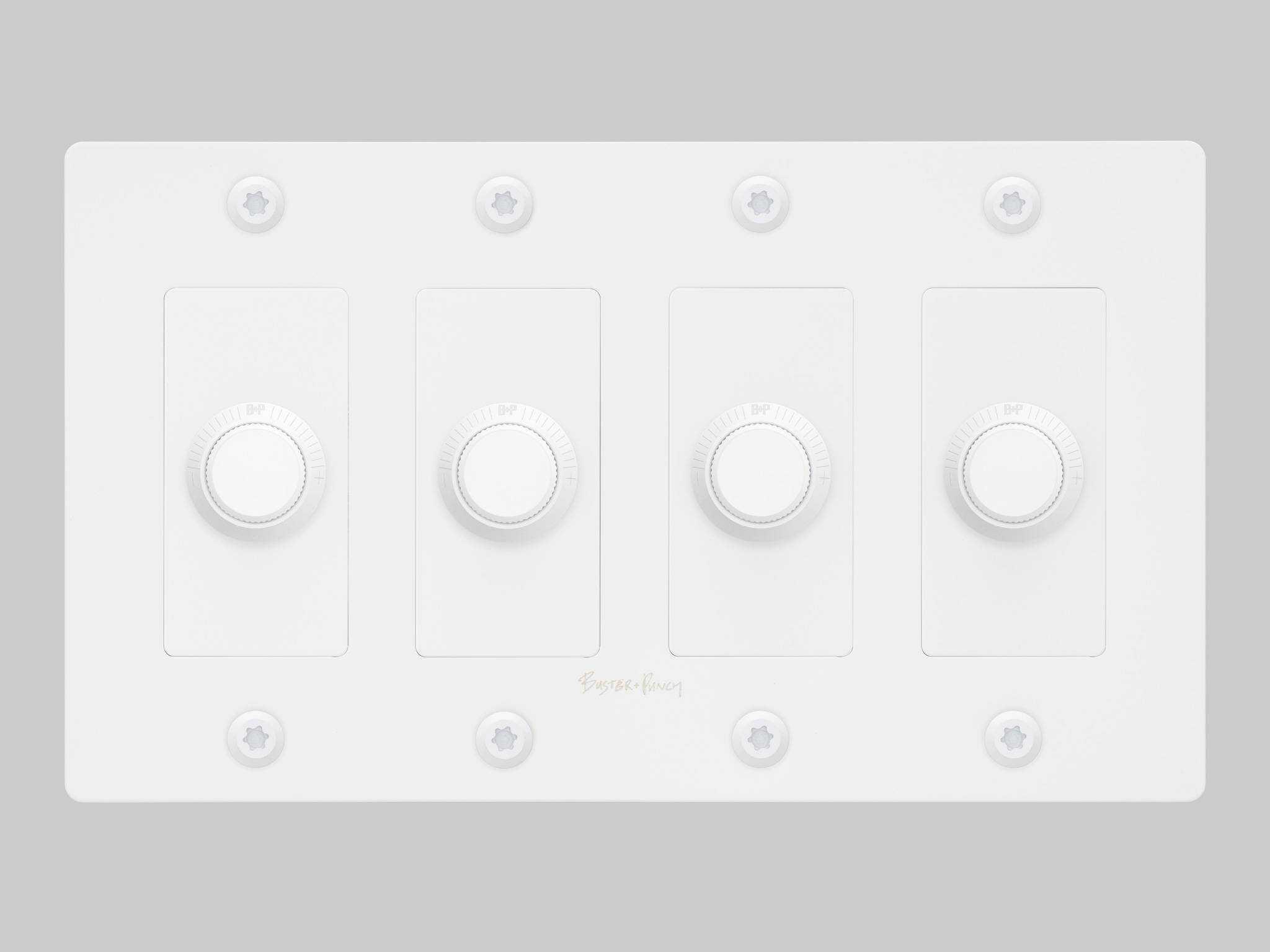 Buster + Punch 4G White Linear Dimmer