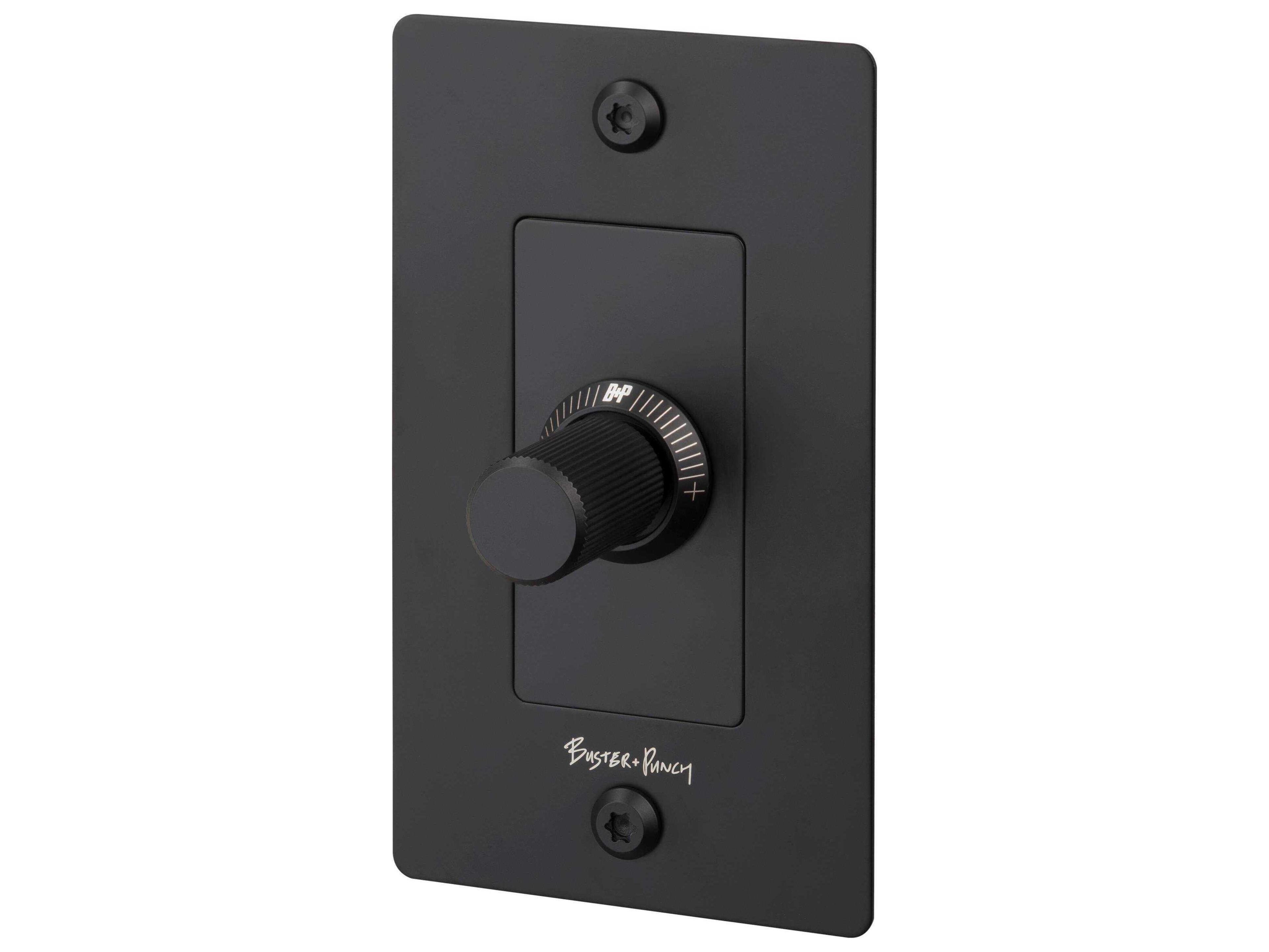 Buster + Punch 1G Black Linear Dimmer