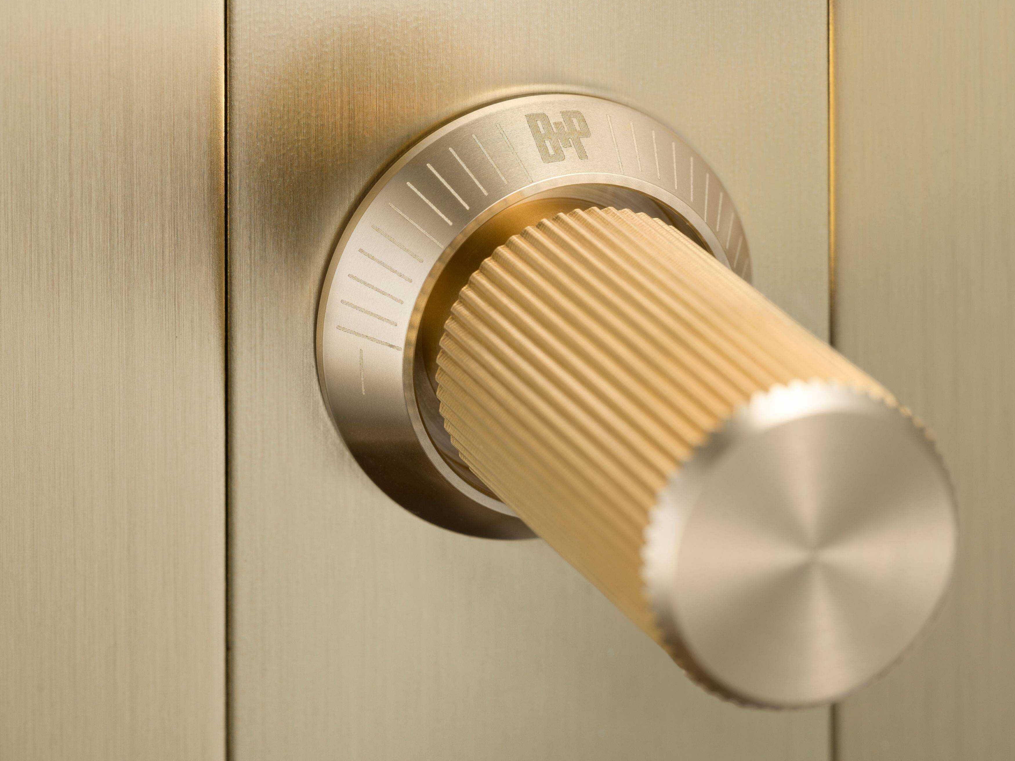 Buster + Punch 1G Brass Linear Dimmer