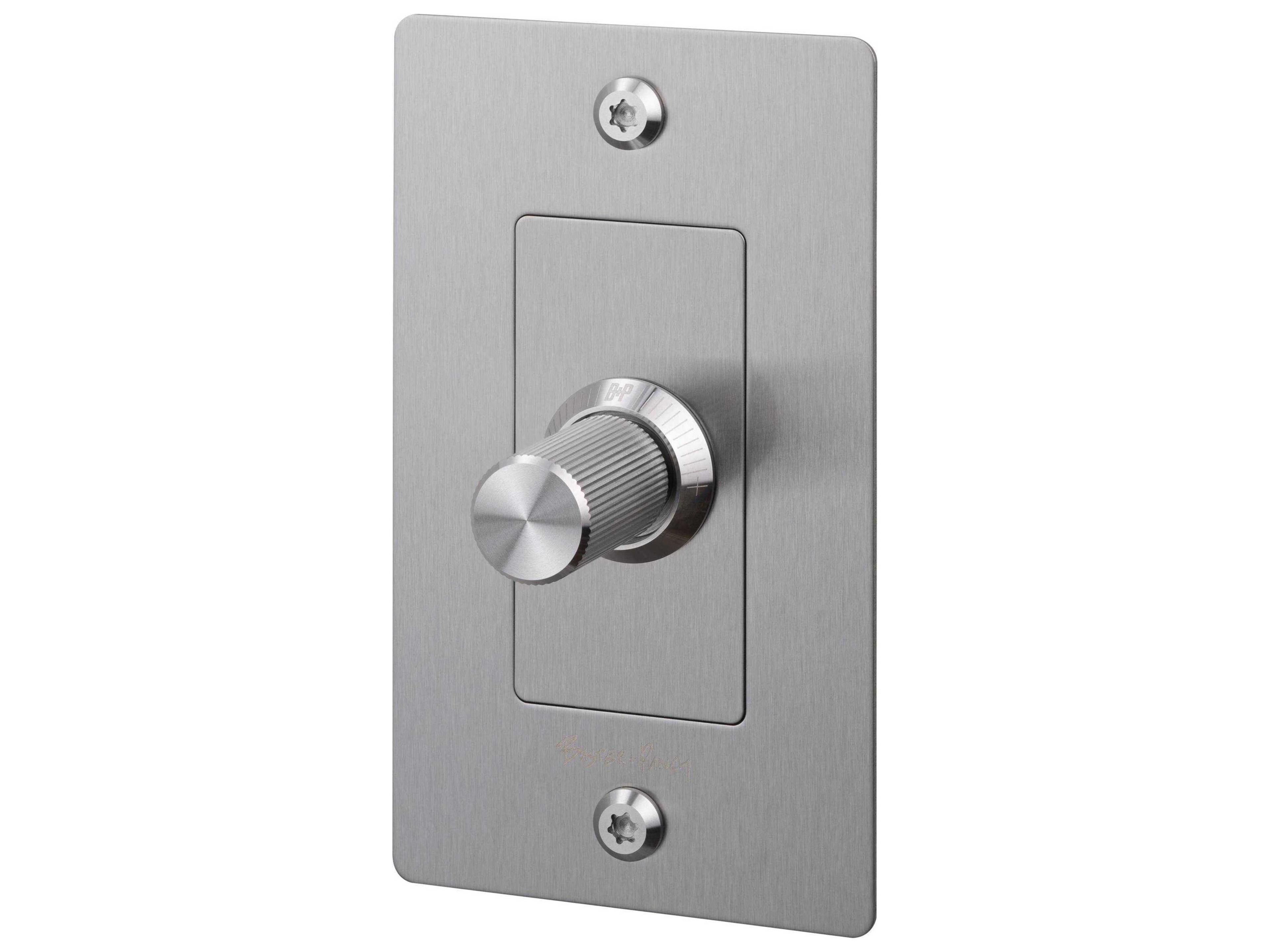 Buster + Punch 1G Steel Linear Dimmer