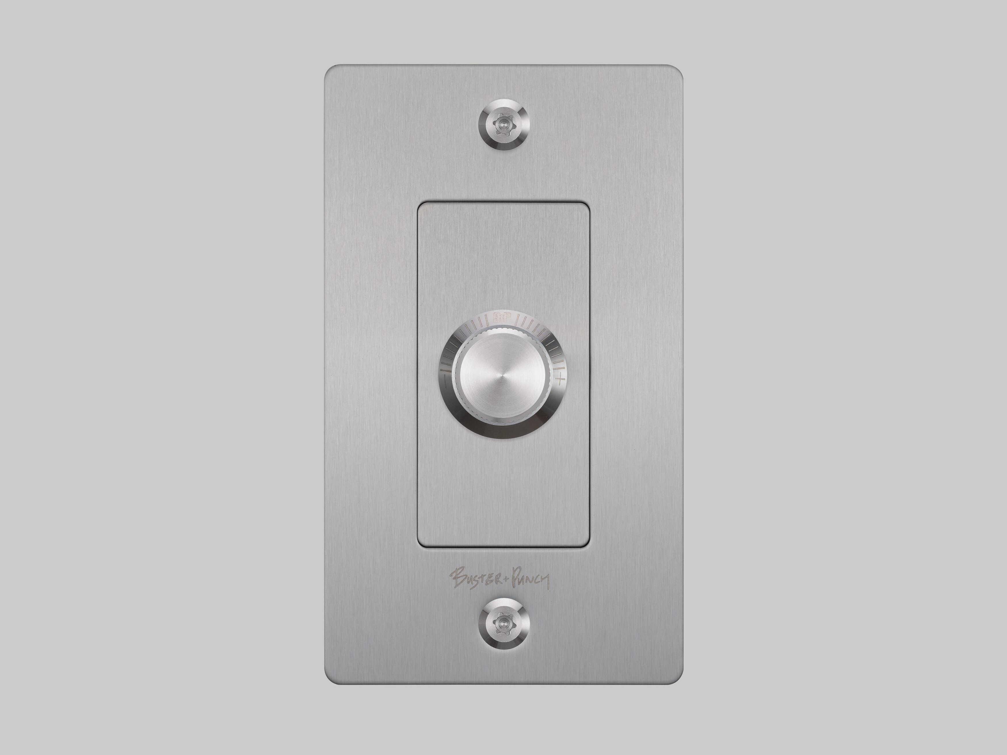 Buster + Punch 1G Steel Linear Dimmer