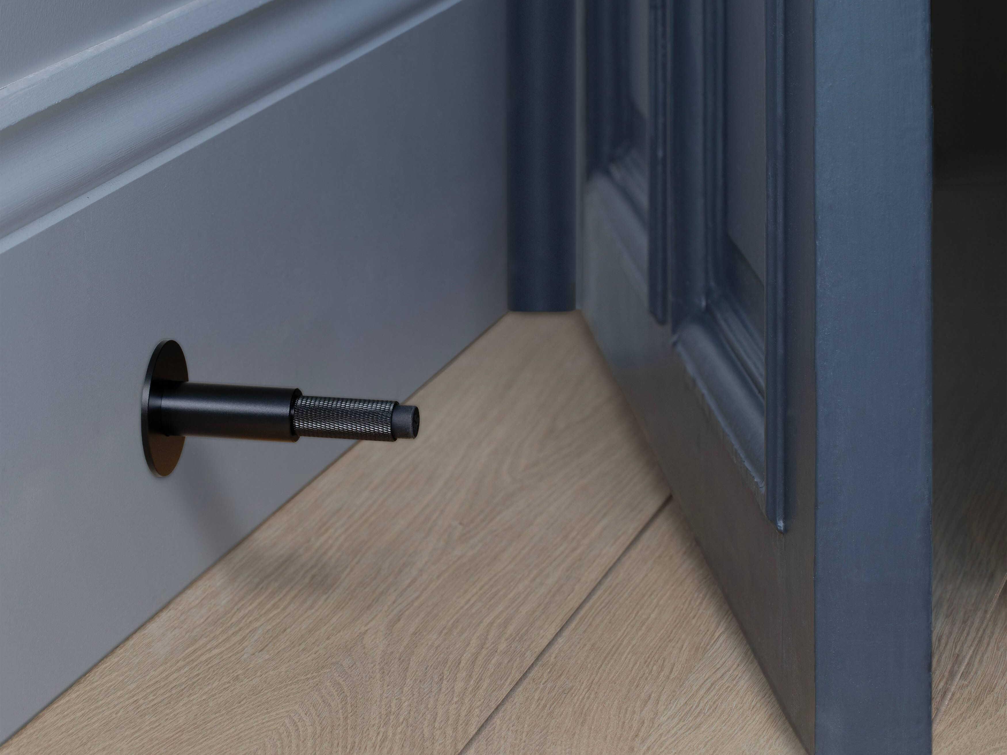 Buster + Punch Black Wall Door Stop