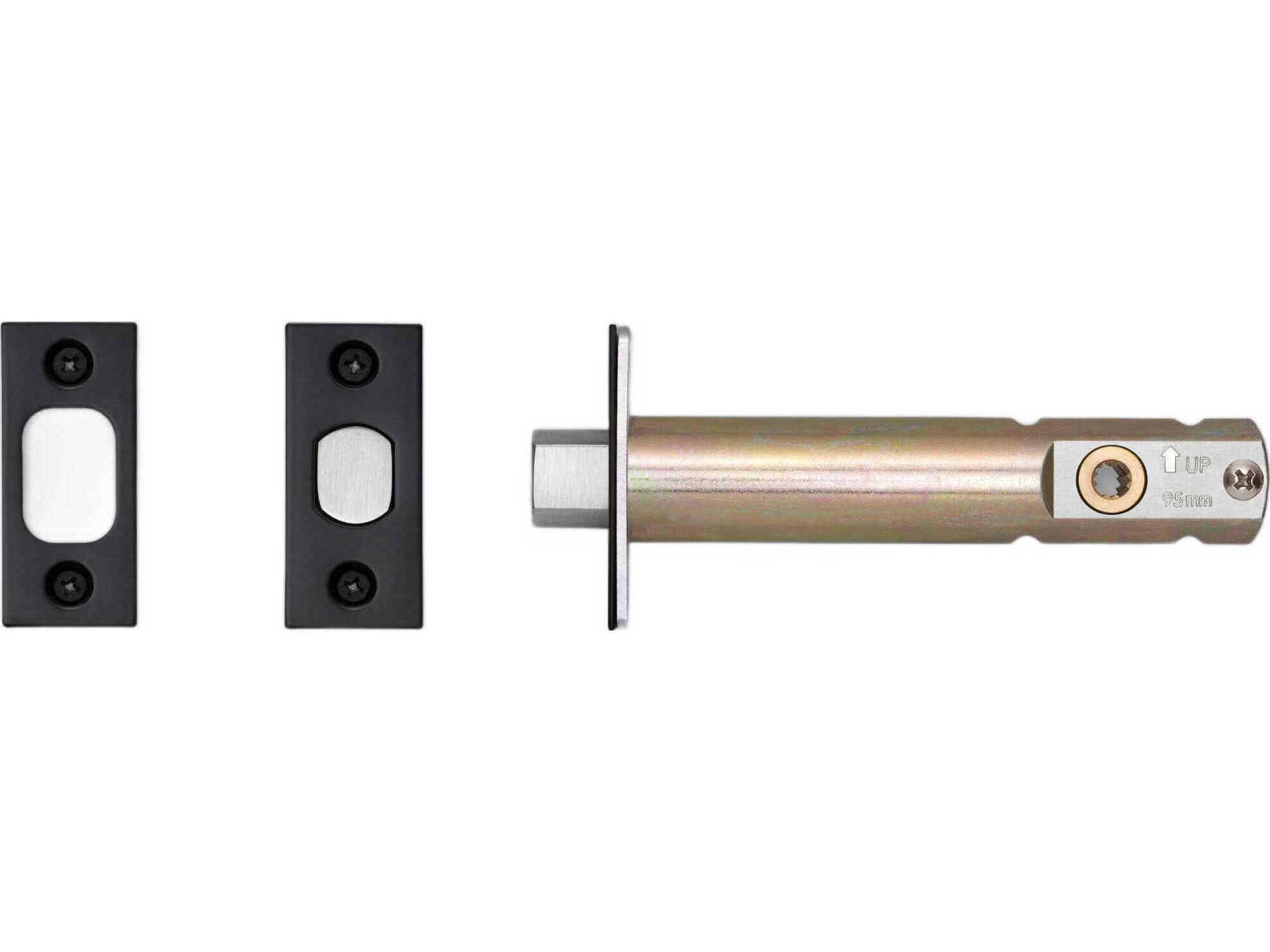 Buster + Punch Black 3-3/4" Thumbturn Lock Privacy Bolt