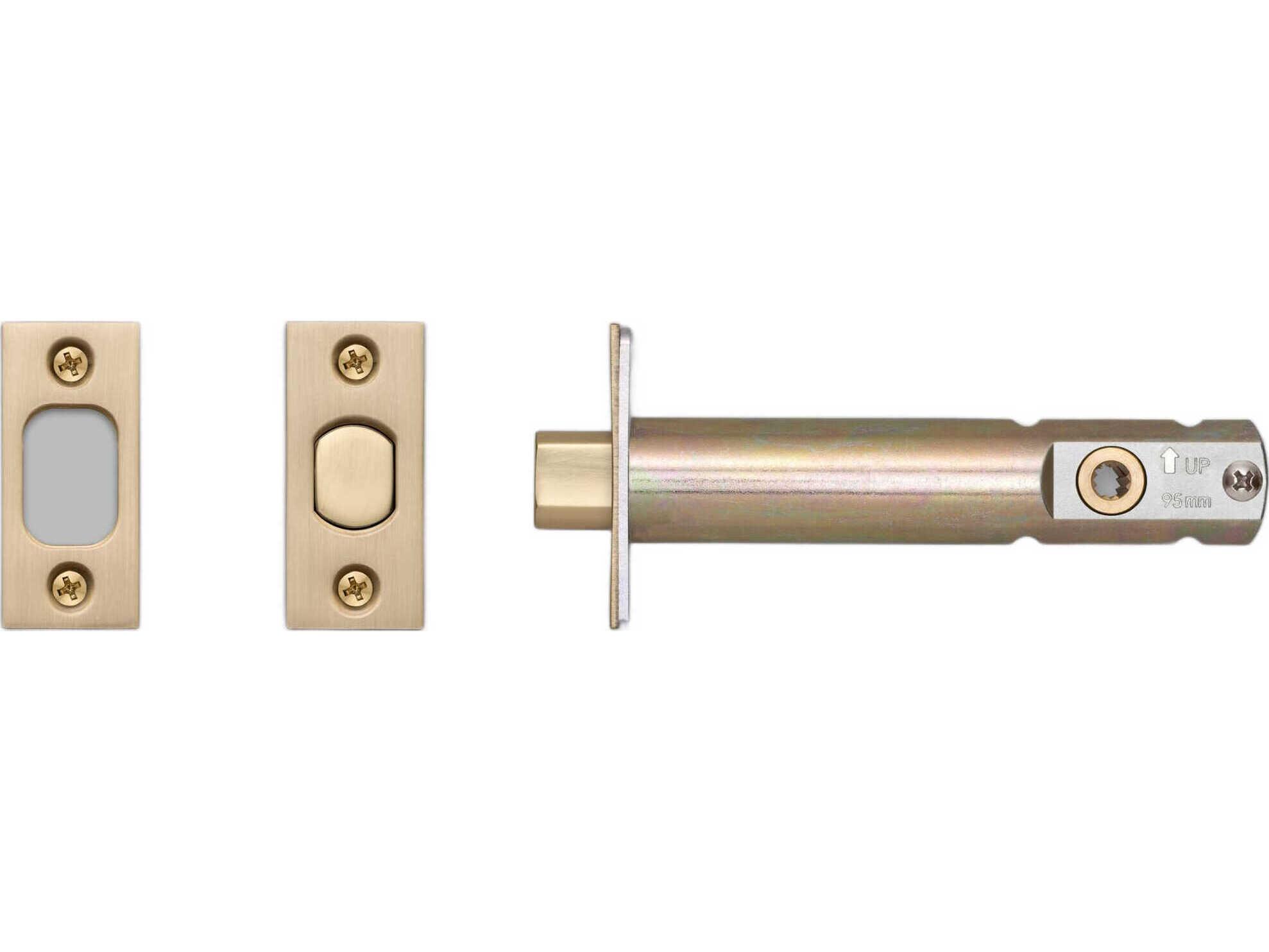 Buster + Punch Brass 3-3/4" Thumbturn Lock Privacy Bolt