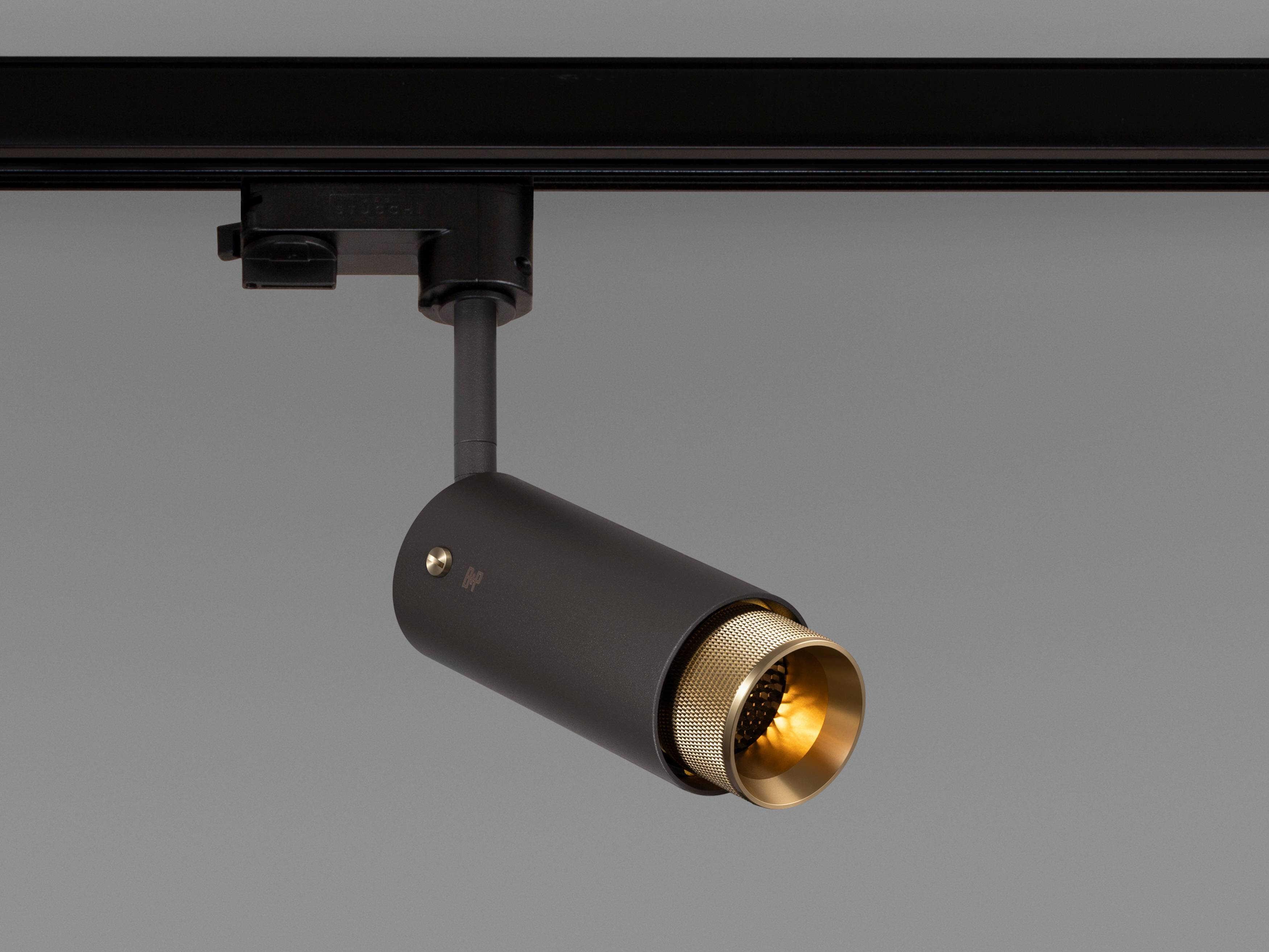 Buster + Punch Exhaust 1-Light Brass Linear Track & Rail Light