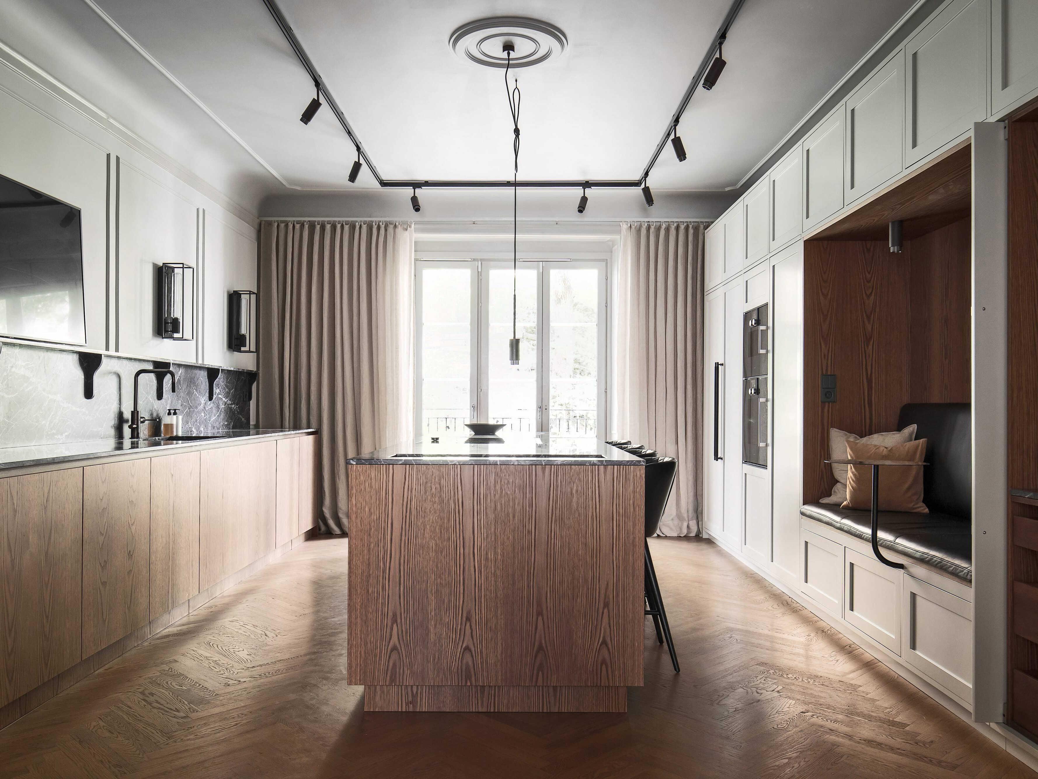 Buster + Punch Exhaust 1-Light Smoked Bronze Cylinder Mini Pendant