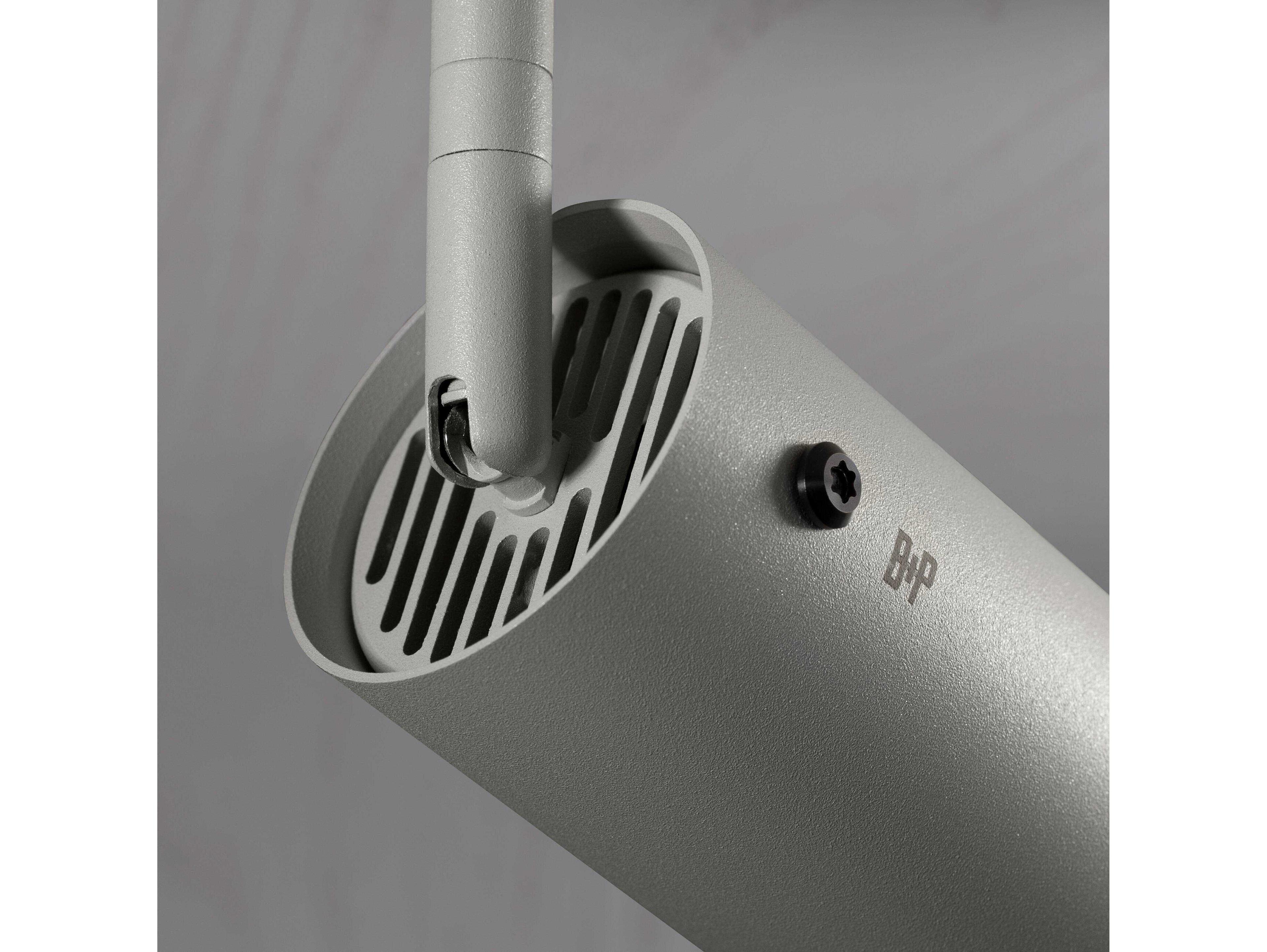 Buster + Punch Exhaust 1-Light Gun Metal Gray Cylinder Mini Pendant