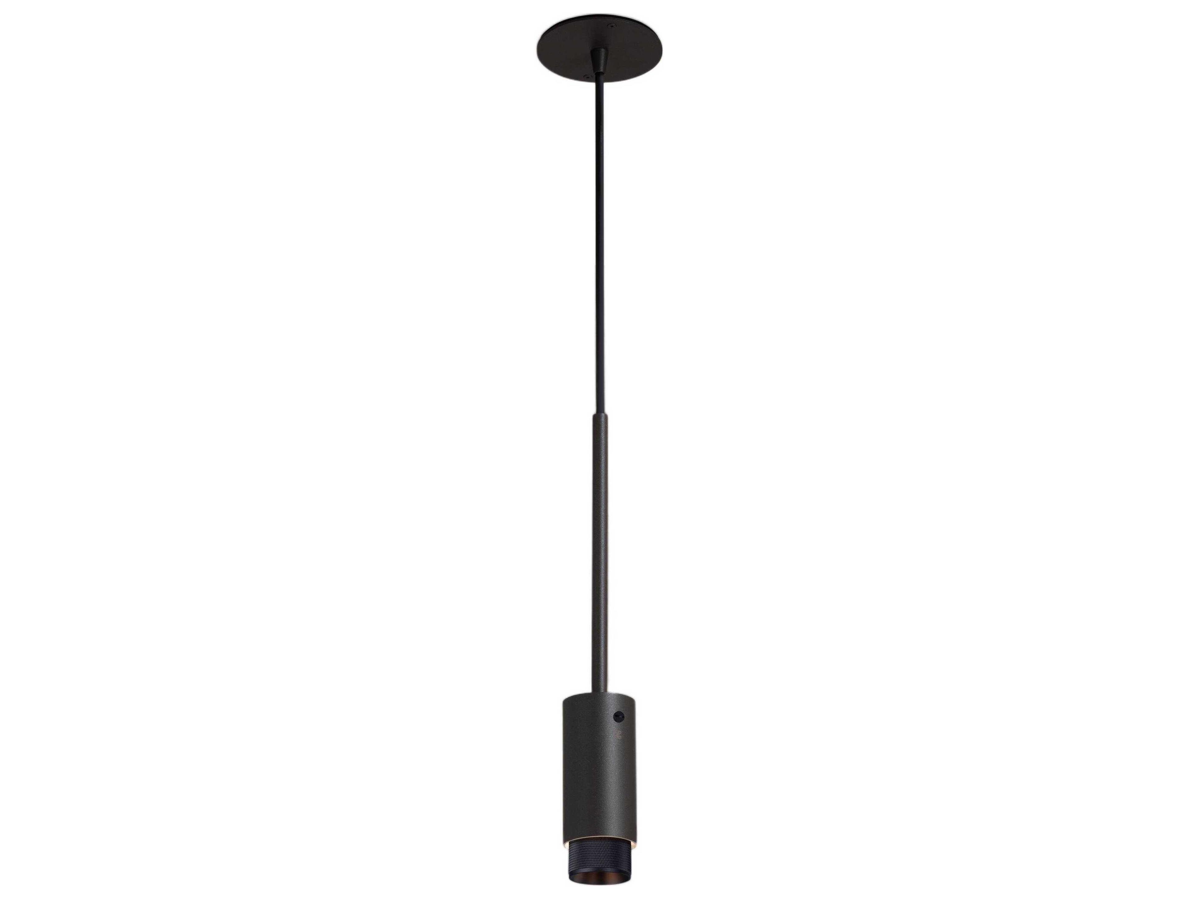 Buster + Punch Exhaust 1-Light Black Cylinder Mini Pendant