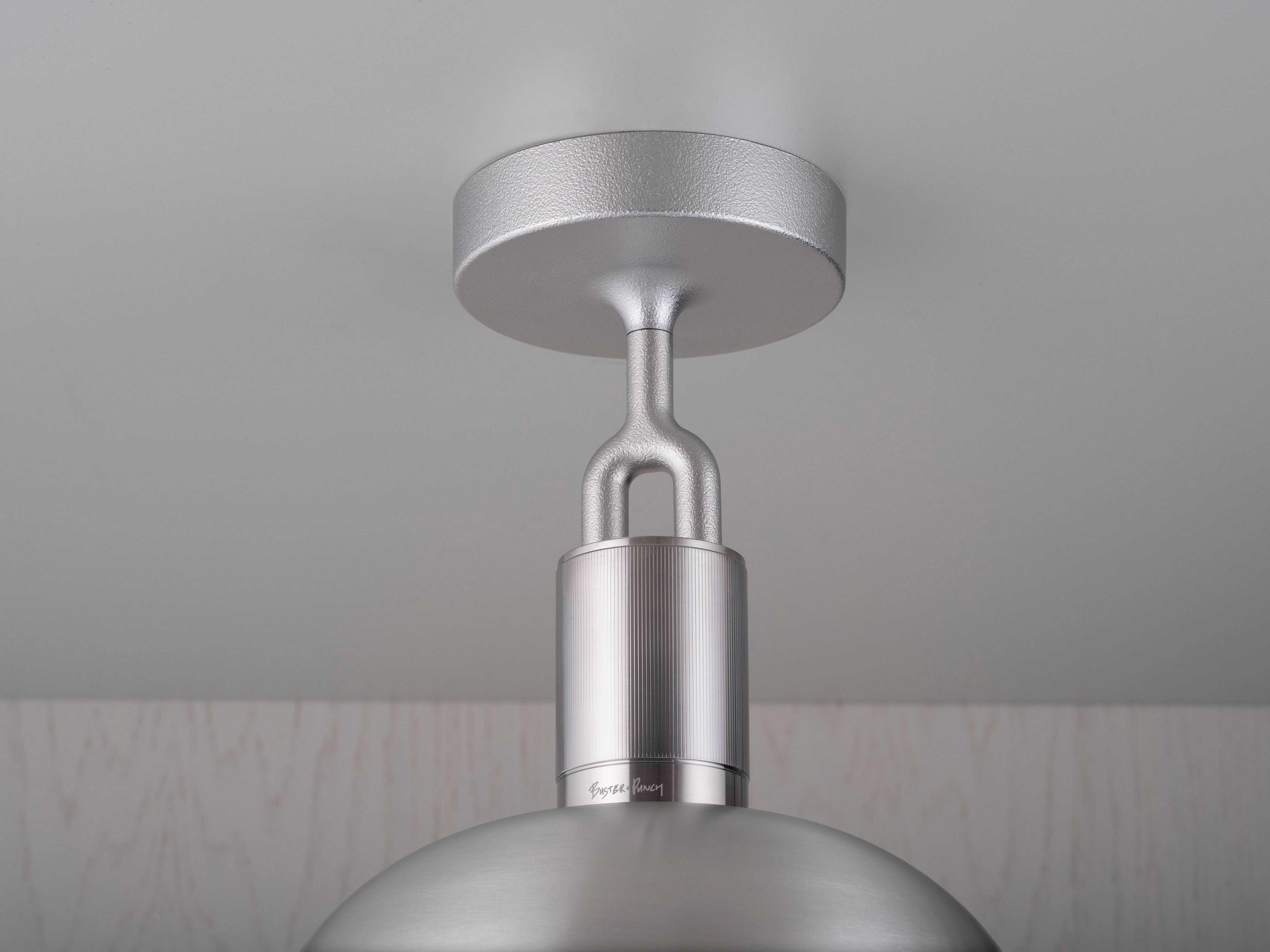Buster + Punch Forked 1-Light Steel Semi Flush Mount