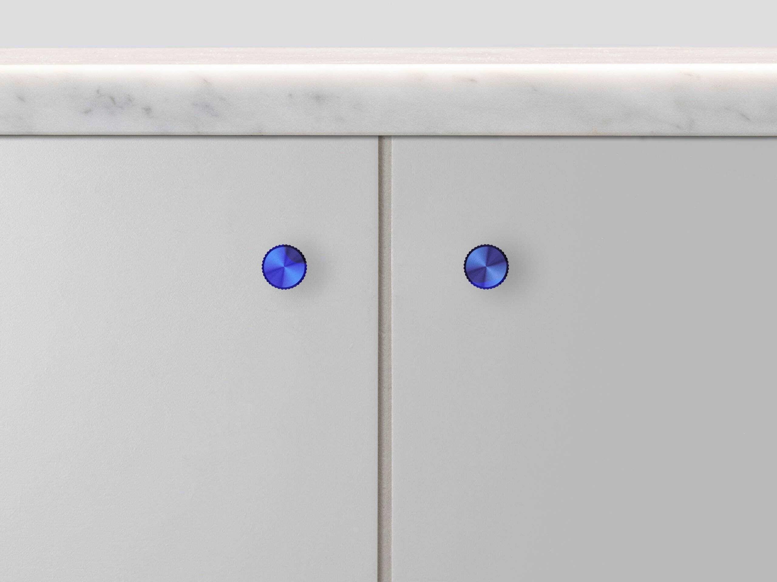 Buster + Punch Burnt Steel Linear Furniture Knob