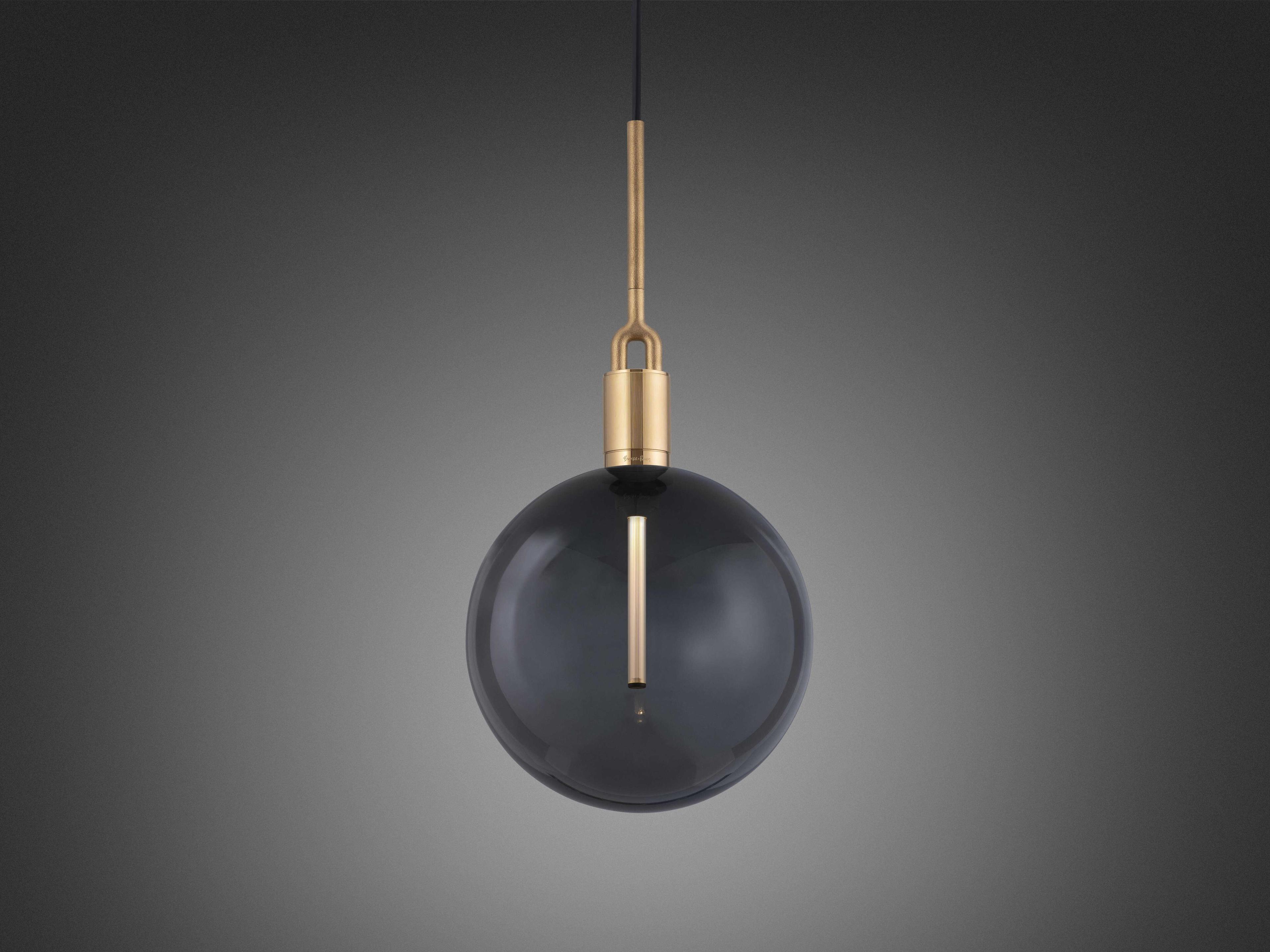 Buster + Punch Forked 1-Light Brass Linear Mini Pendant