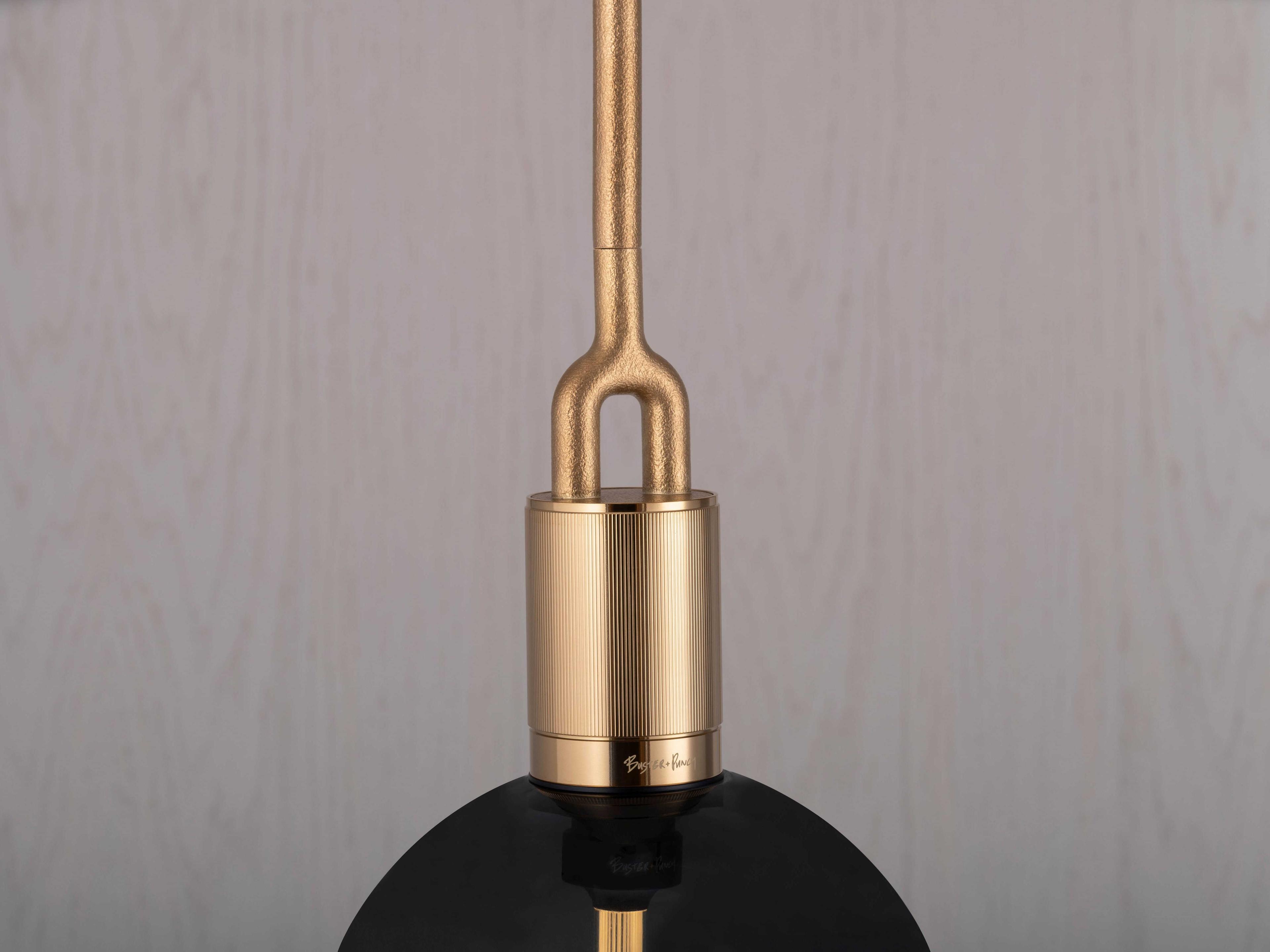 Buster + Punch Forked 1-Light Brass Linear Mini Pendant