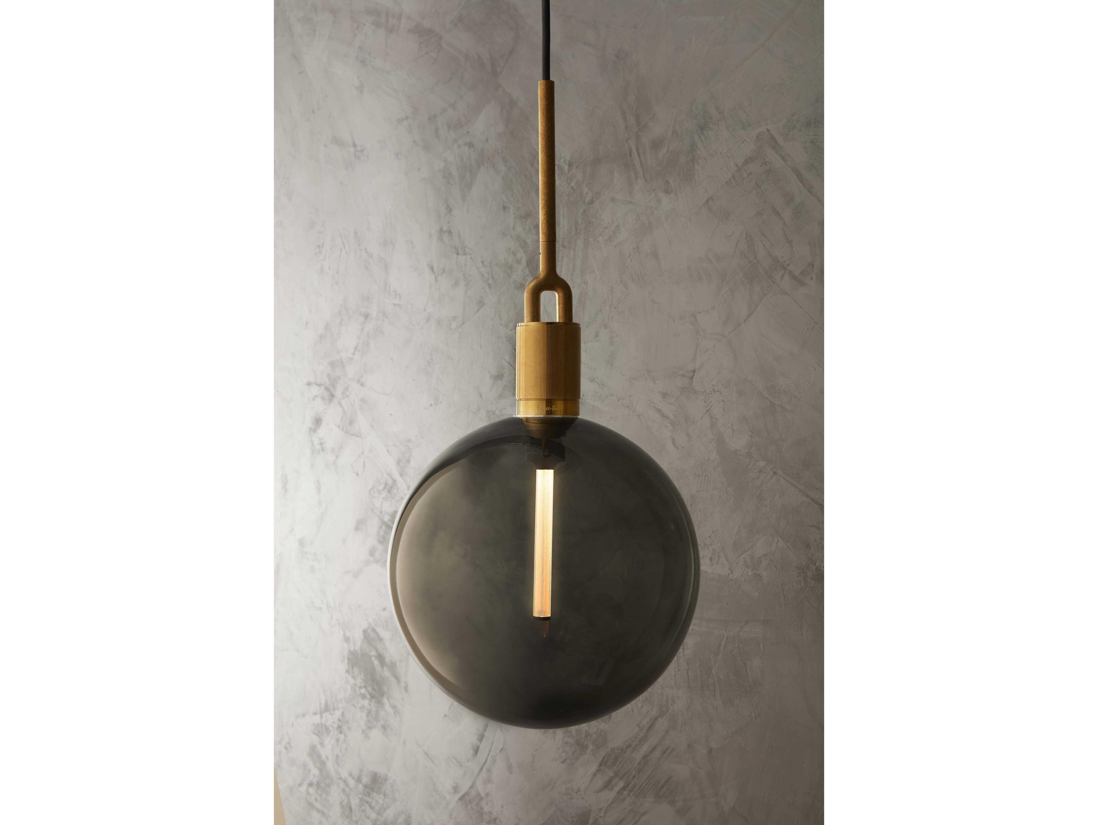Buster + Punch Forked 1-Light Brass Linear Mini Pendant