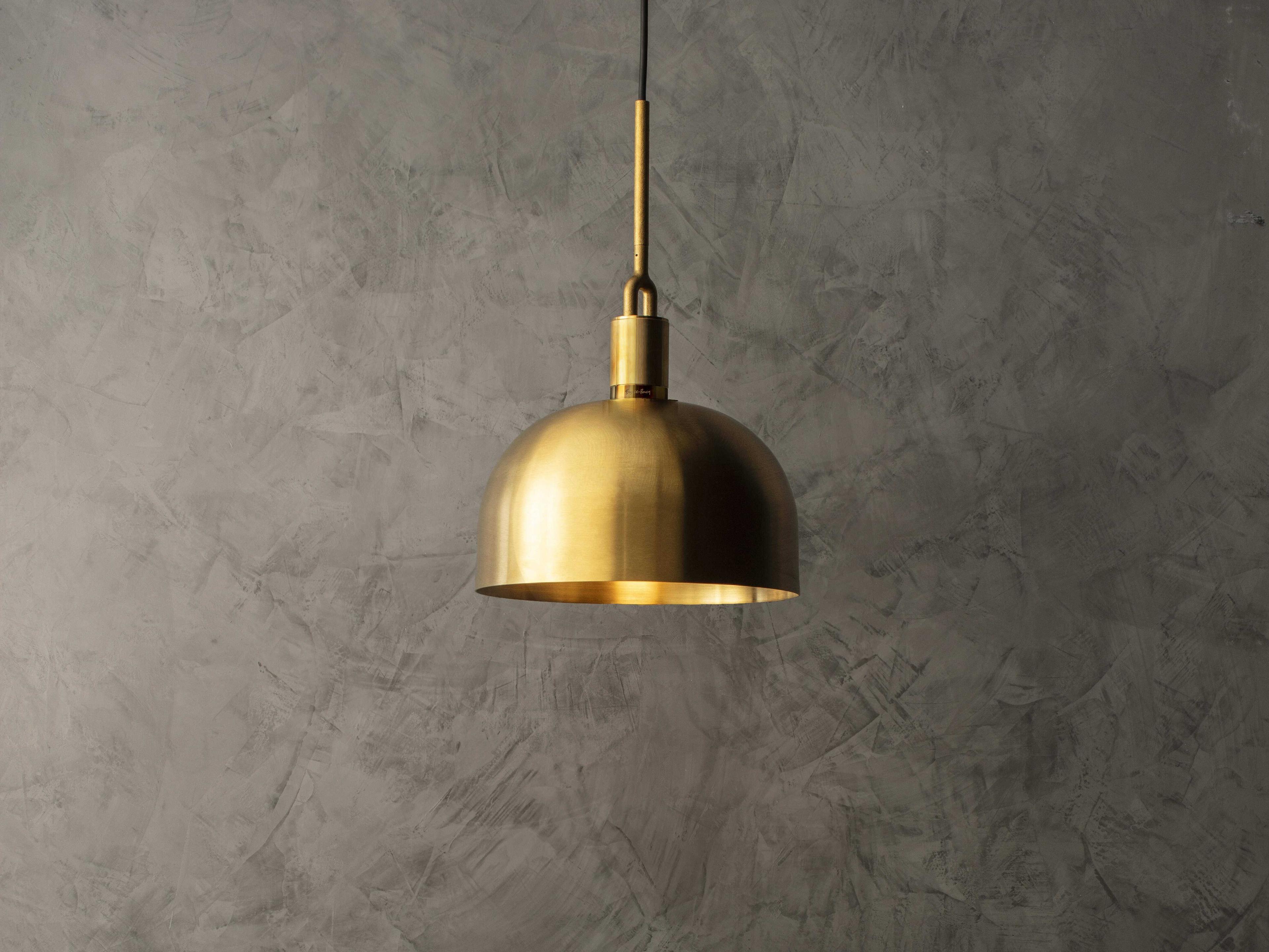 Buster + Punch Forked 1-Light Brass Pendant