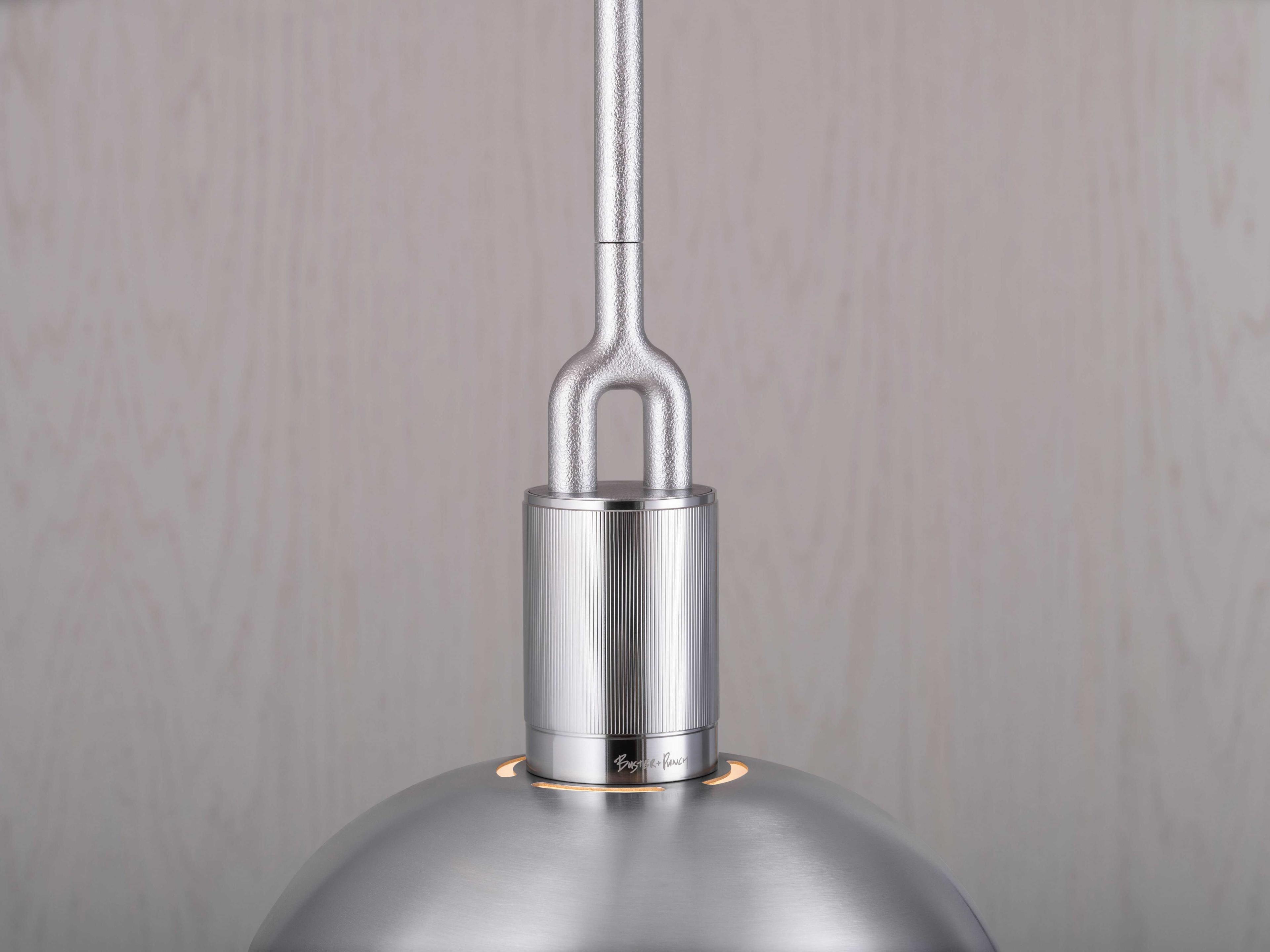 Buster + Punch Forked 1-Light Steel Mini Pendant