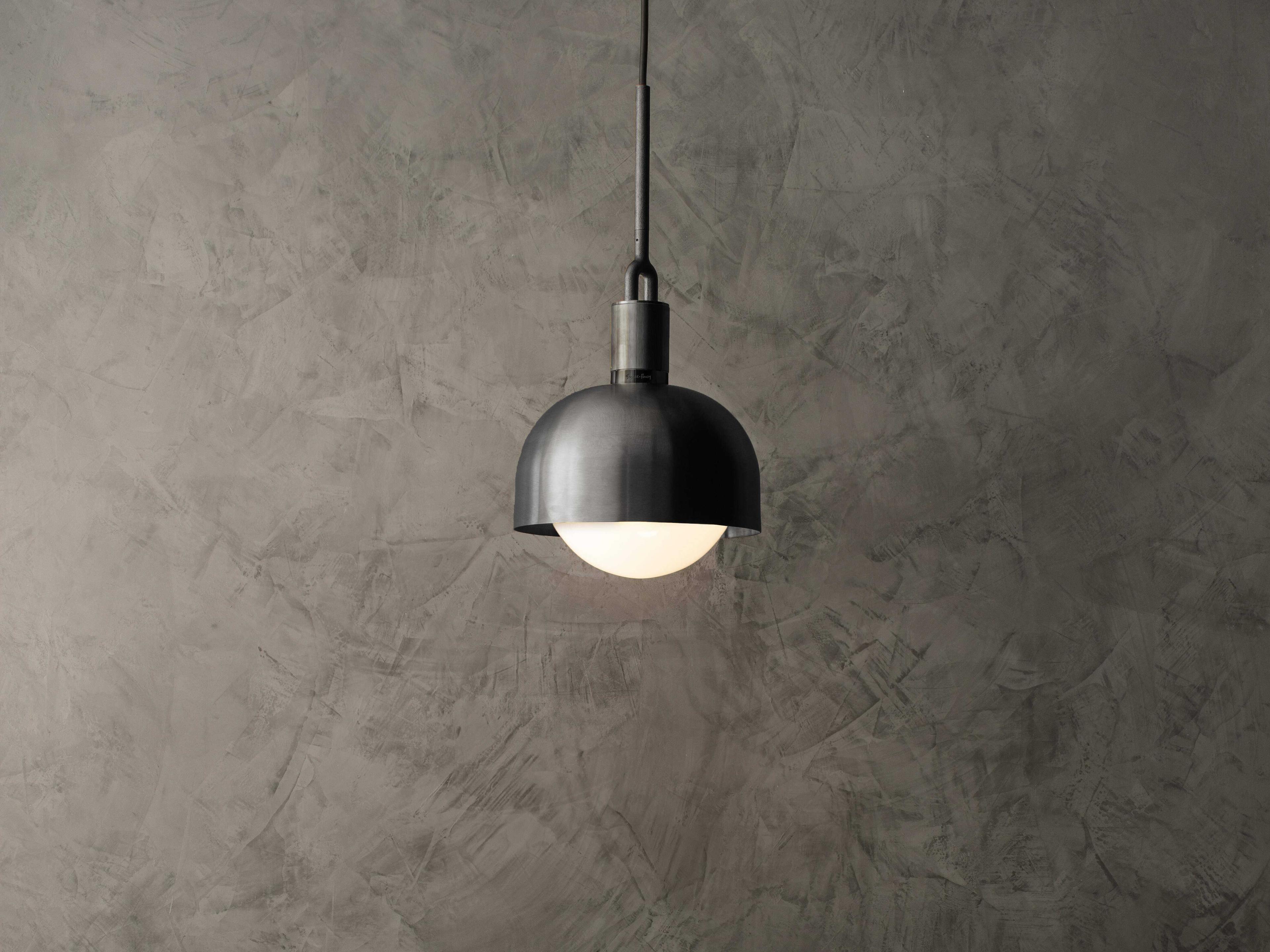 Buster + Punch Forked 1-Light Steel Mini Pendant
