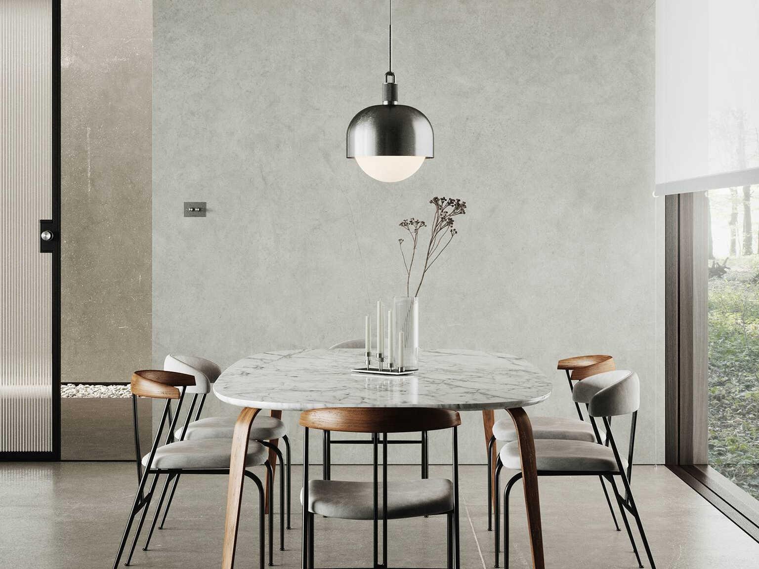 Buster + Punch Forked 1-Light Steel Pendant